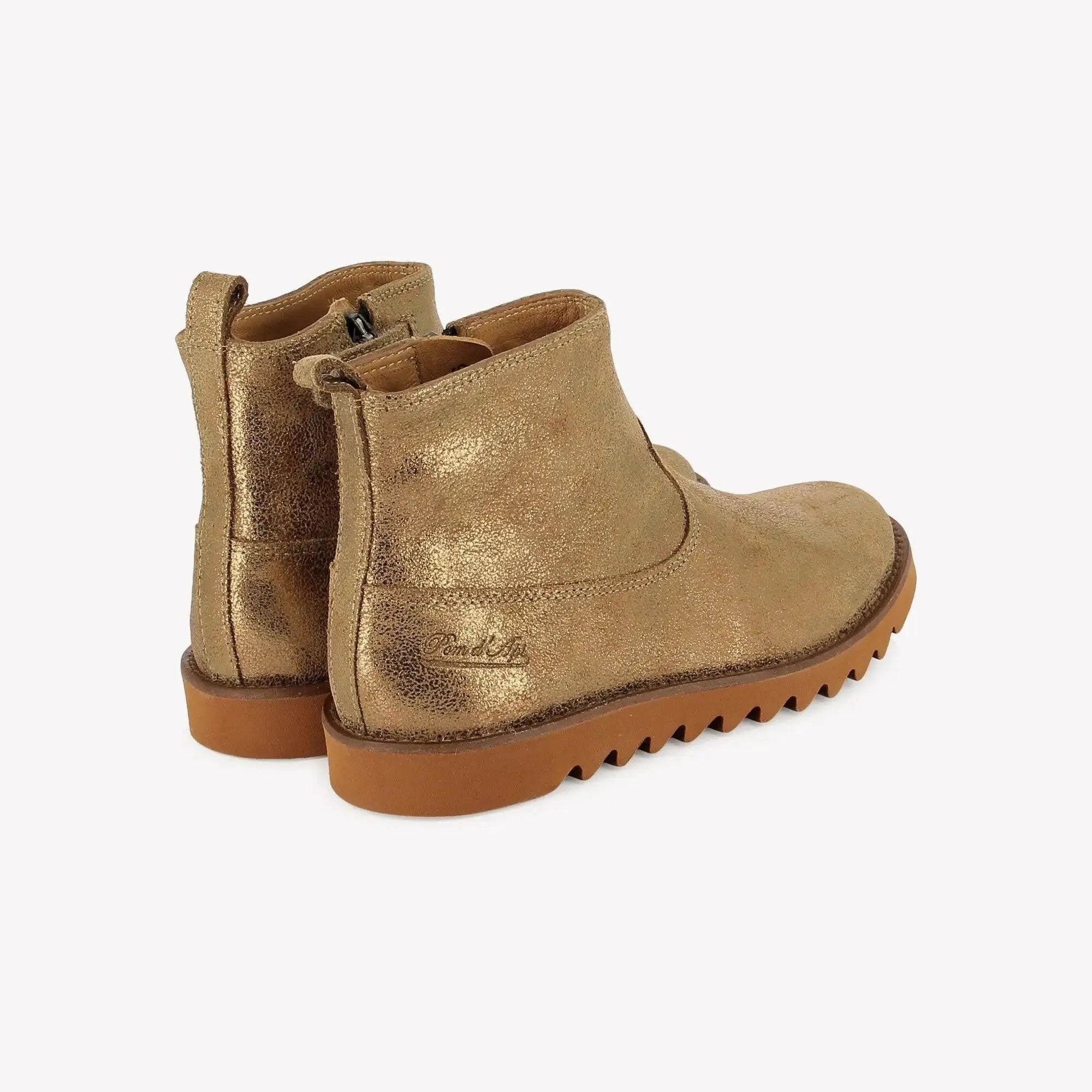 pom-d-api-ripple-boots-sl-bottines-enfant-bronze-jazz-brandy image 3