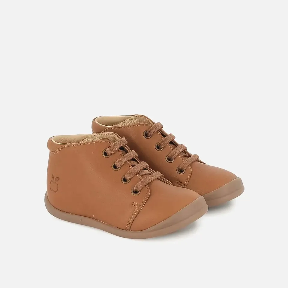 pom-d-api-flex-up-bottine-bottillons-gar-on-cuir-camel image 1