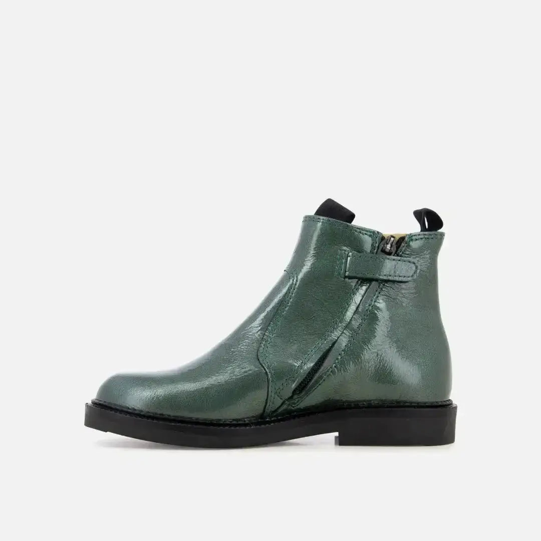 pom-d-api-uncle-jod-bottines-enfant-vert-vernis image 3