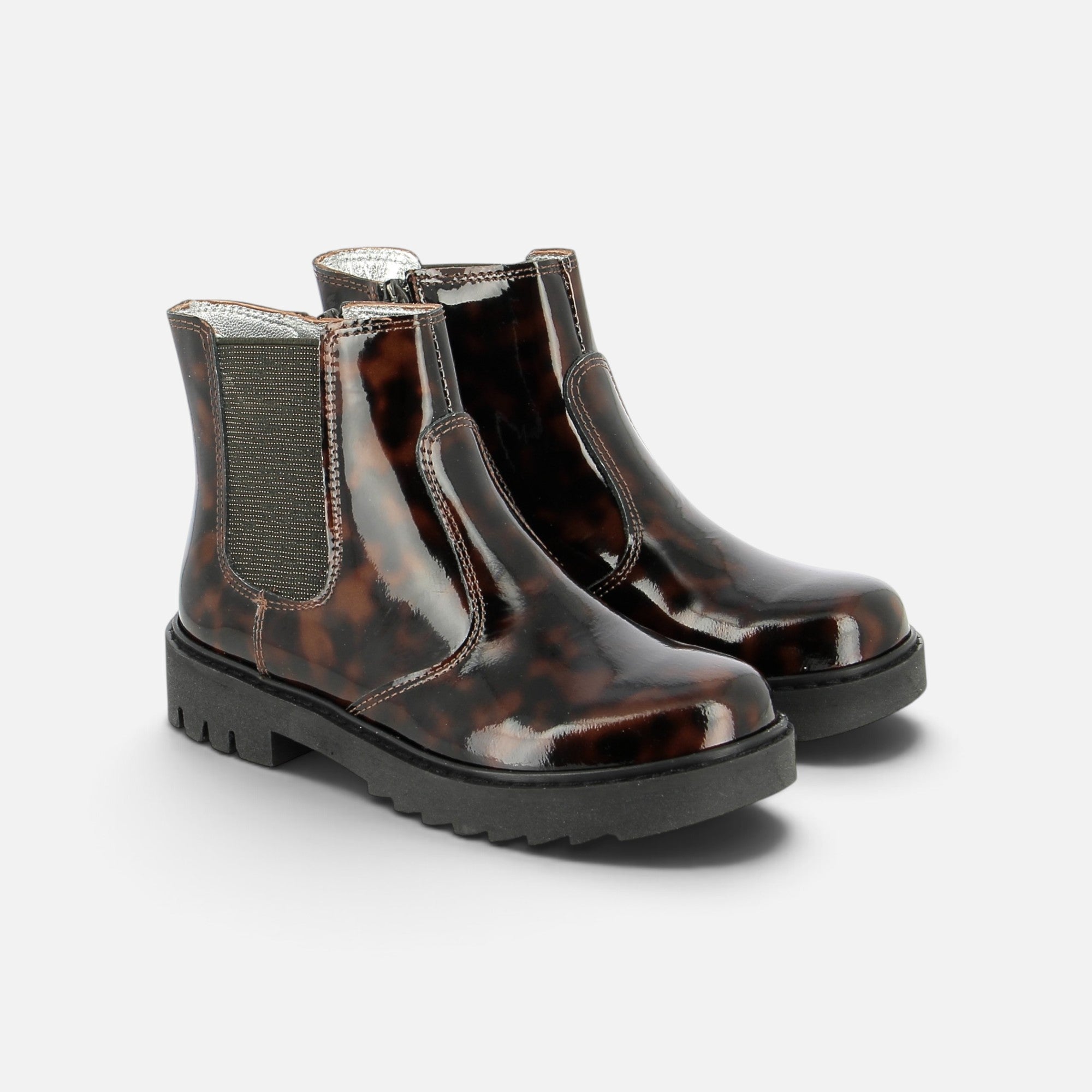 pom-d-api-sid-jodzip-boots-fille-noir-vernis image 1