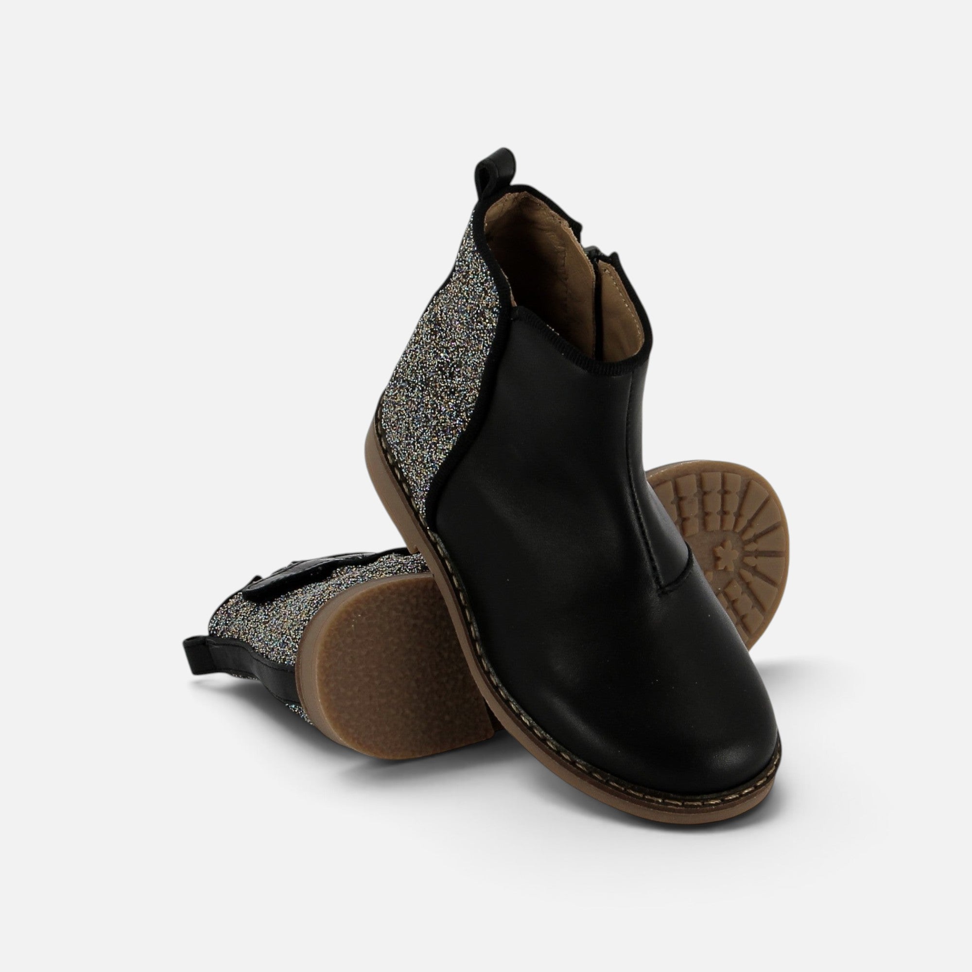 pom-d-api-trip-back-nappa-glitter-noir-multi-basket-fille-zip image 3