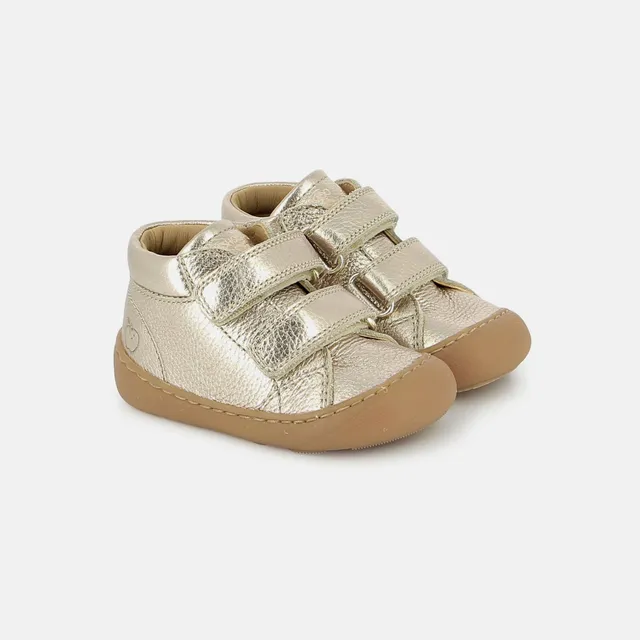 shoo-pom-plum-easy-basket-barefoot-b-b-fille-floramet-light-bronze image 1