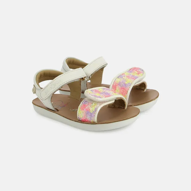 shoo-pom-goa-easy-sandale-cuir-enfant-white-multi-nappa-sequins image 1