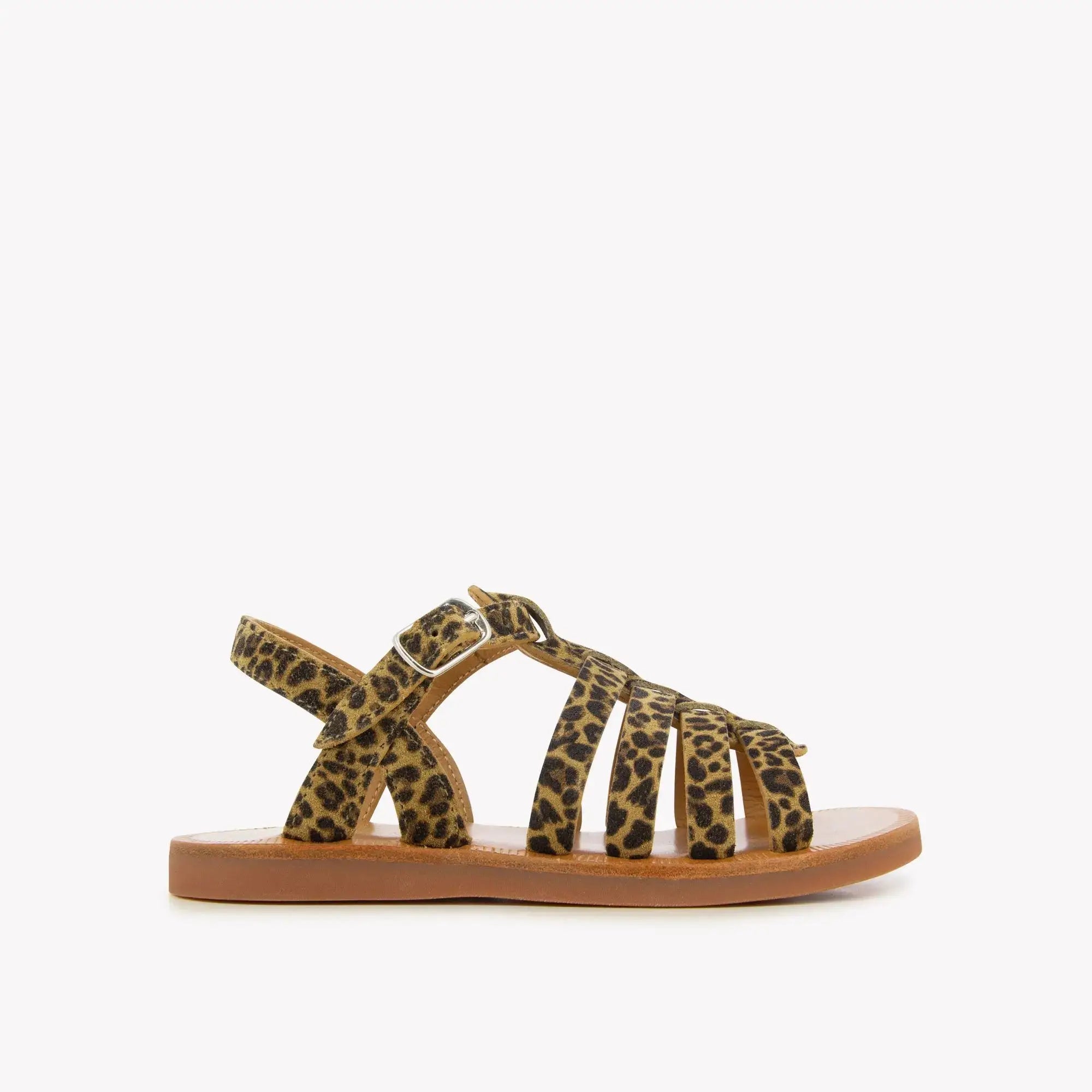 pom-d-api-plagette-strap-sandale-enfant-mini-leo-sahara image 3