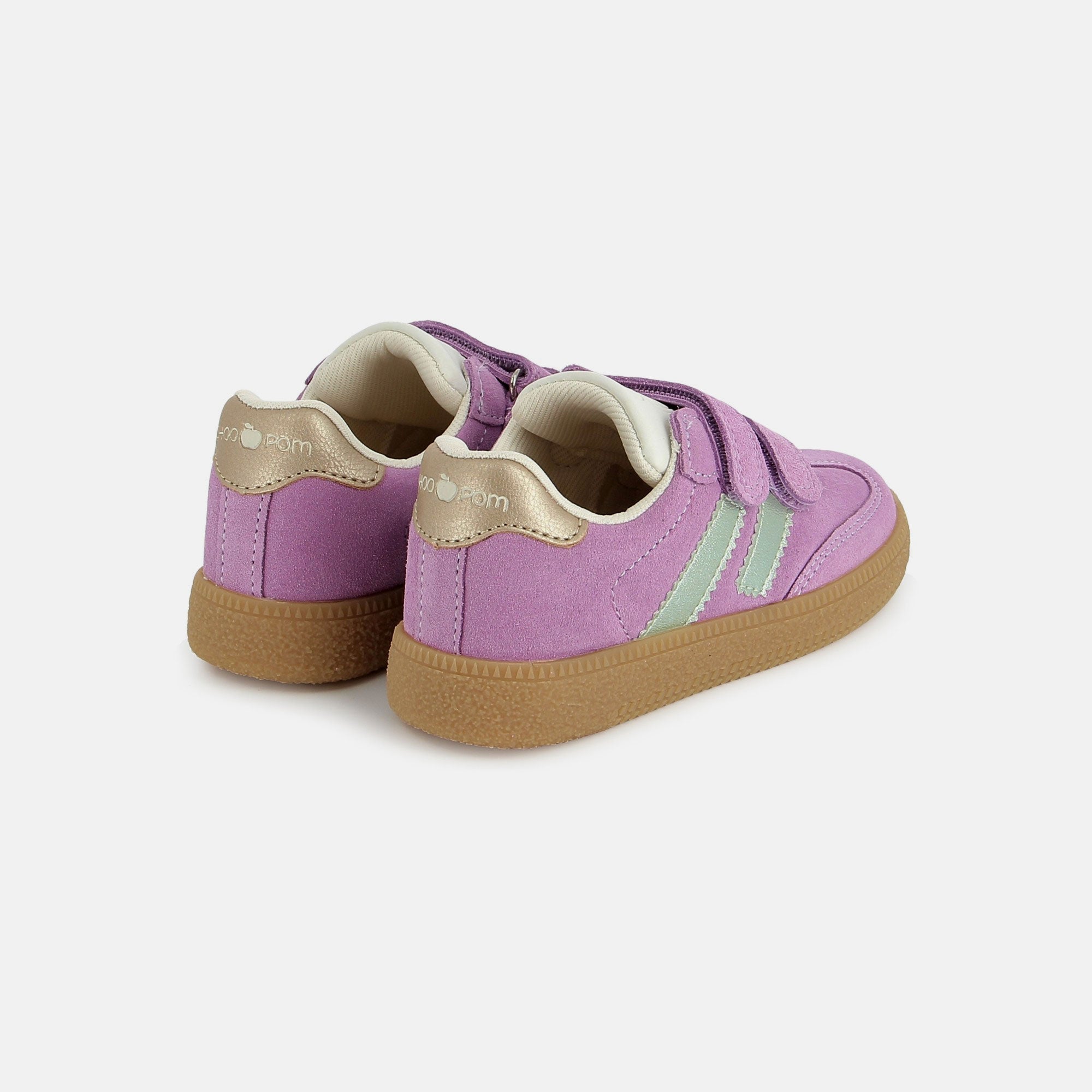 shoo-pom-yuzu-lo-scratch-baskets-fille-velours-lilac image 3