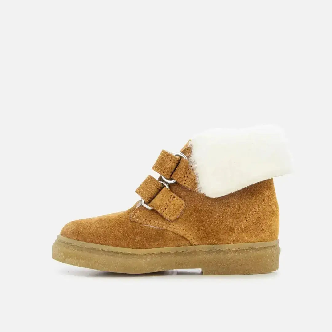 pom-d-api-trix-easy-fur-bottine-fourr-e-camel-gar-on image 3