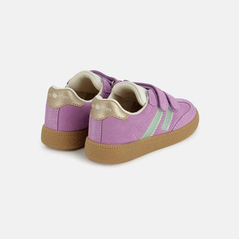 shoo-pom-yuzu-lo-scratch-baskets-enfant-velours-lilas image 3