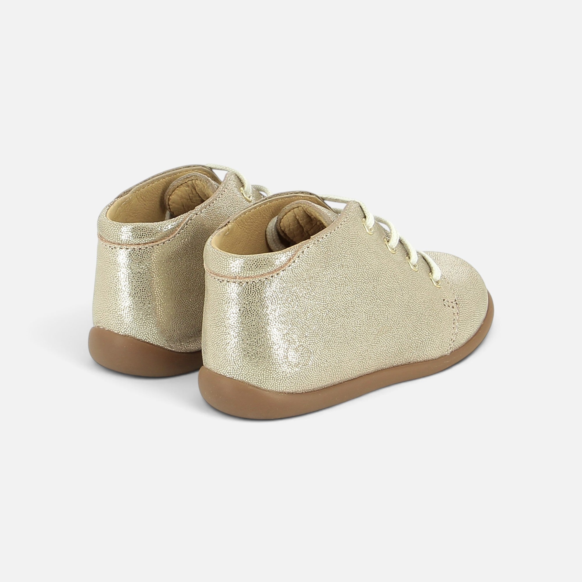 pom-d-api-stand-up-bottine-premiers-pas-fille-sand-velours-paillette image 2