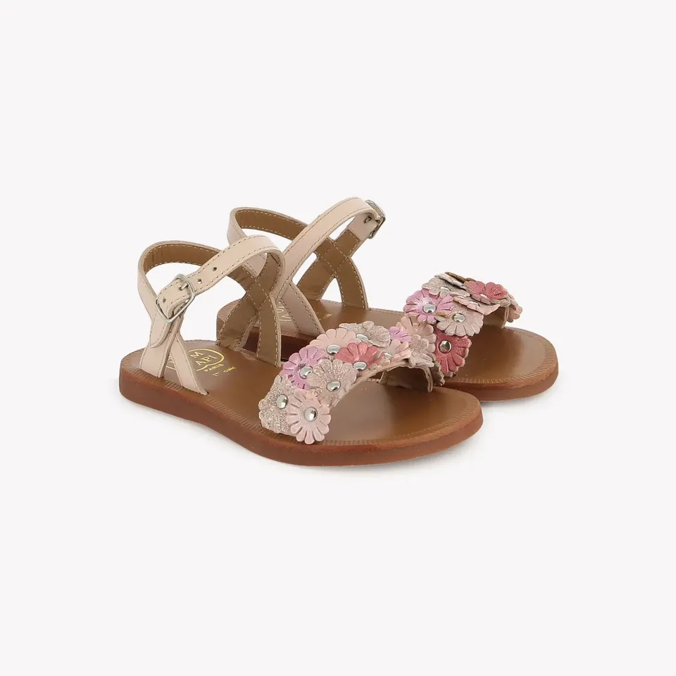 pom-d-api-plagette-multi-flo-nappa-pink-panther-sandale-fille image 1