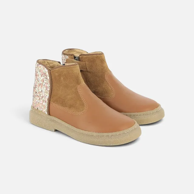 pom-d-api-trix-back-boots-fille-marron-cuero-bi-mati-re image 1