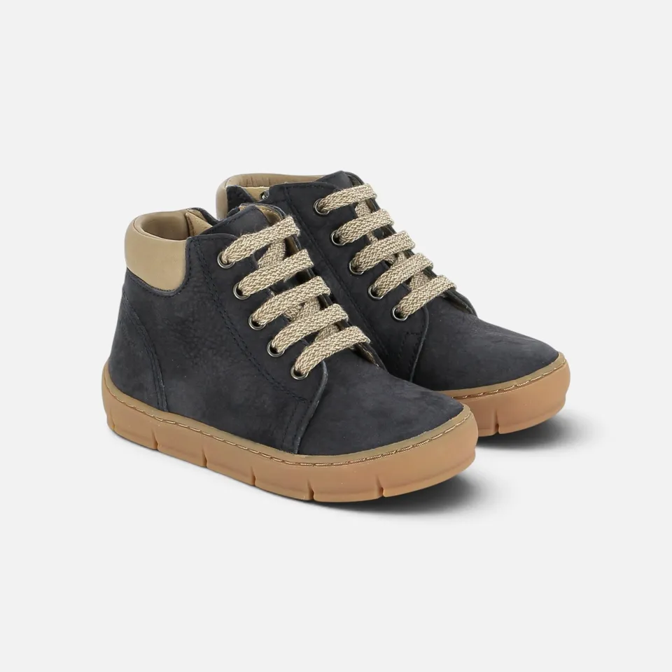 pom-d-api-start-top-chaussure-montante-gar-on-nubuck-marine image 1