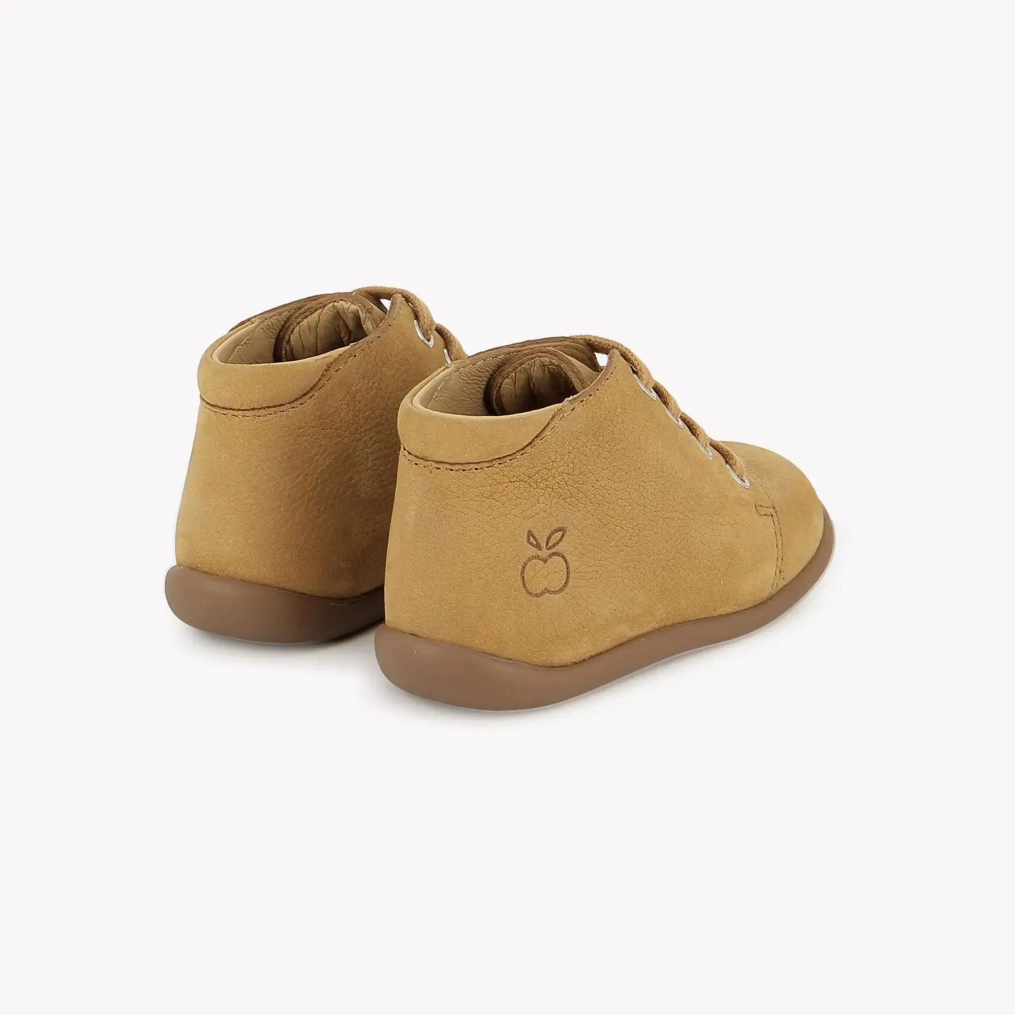 pom-d-api-stand-up-bottine-premiers-pas-nubuck-nougat image 3