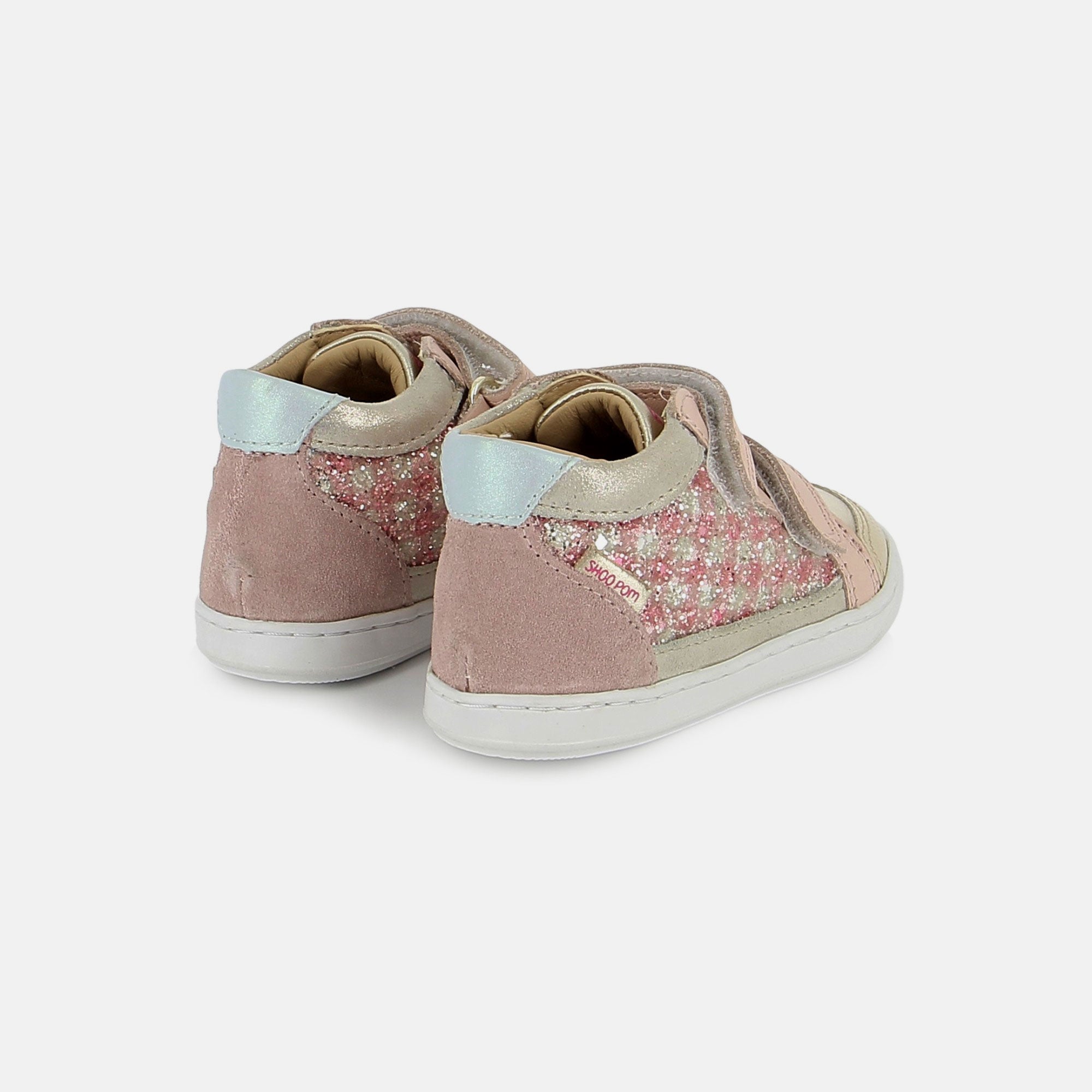 shoo-pom-bouba-easy-co-basket-premiers-pas-multi-glitter image 5