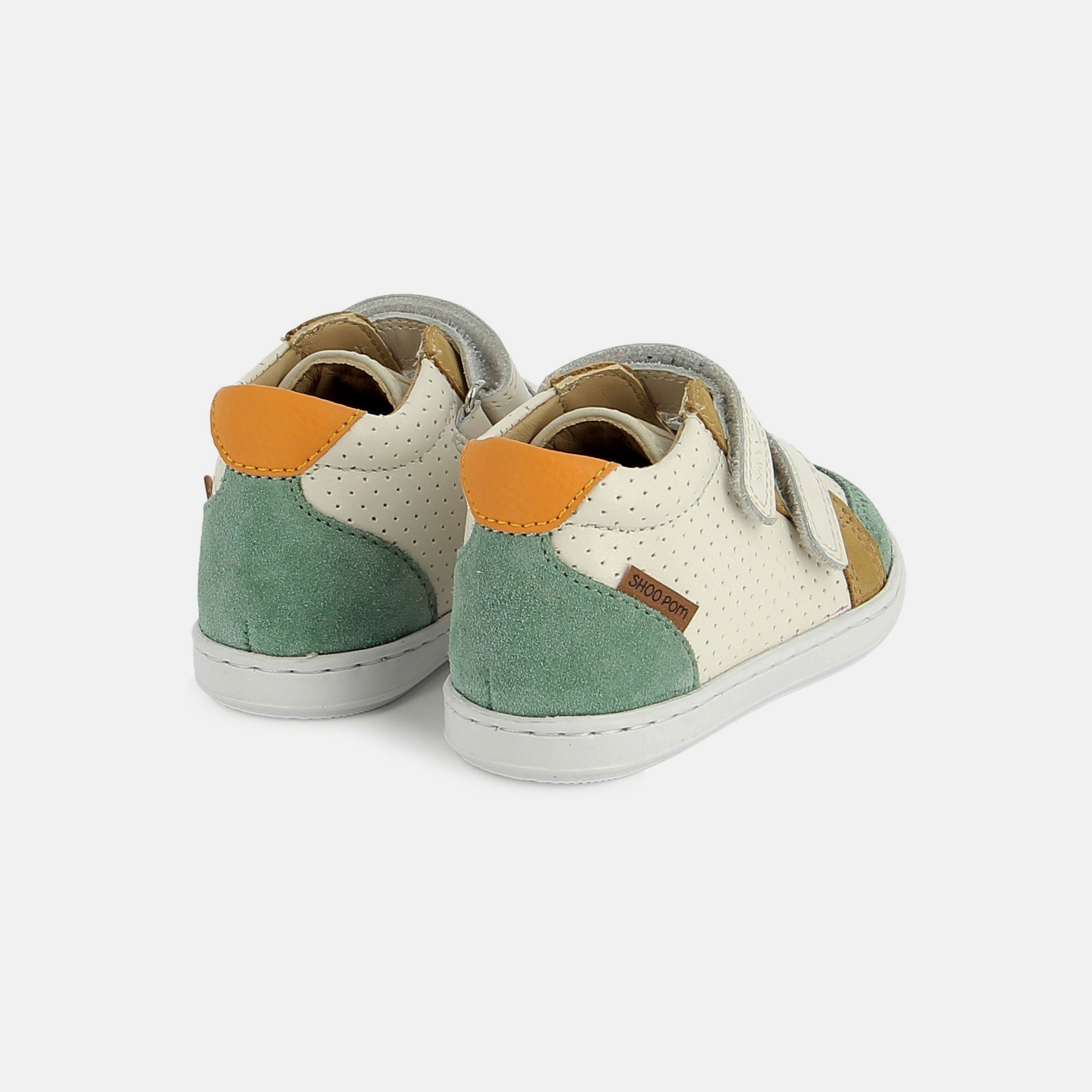 shoo-pom-bouba-box-easy-chaussure-premiers-pas-gar-on-craie-thym image 4