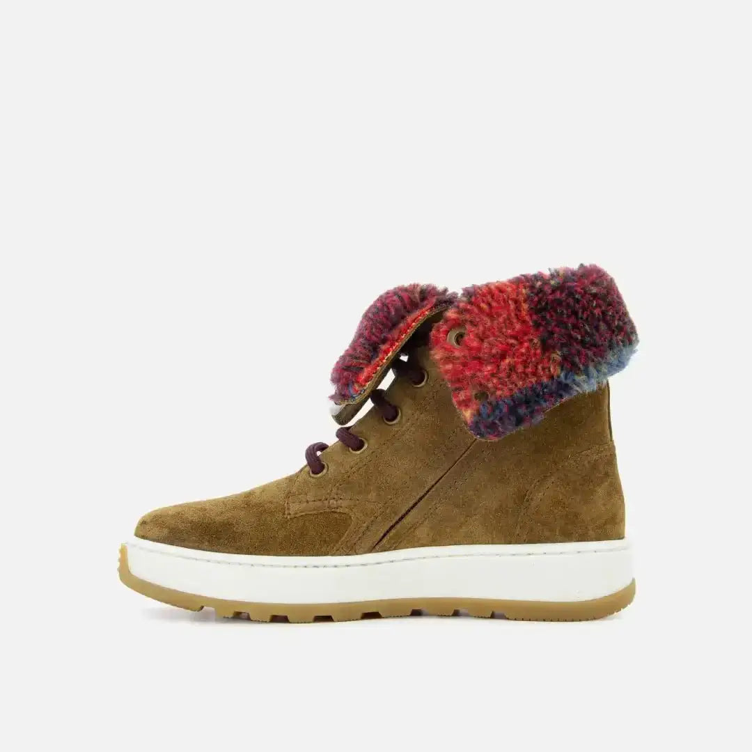 pom-d-api-flow-park-boots-marron-lacets-zip-fourr-e image 2