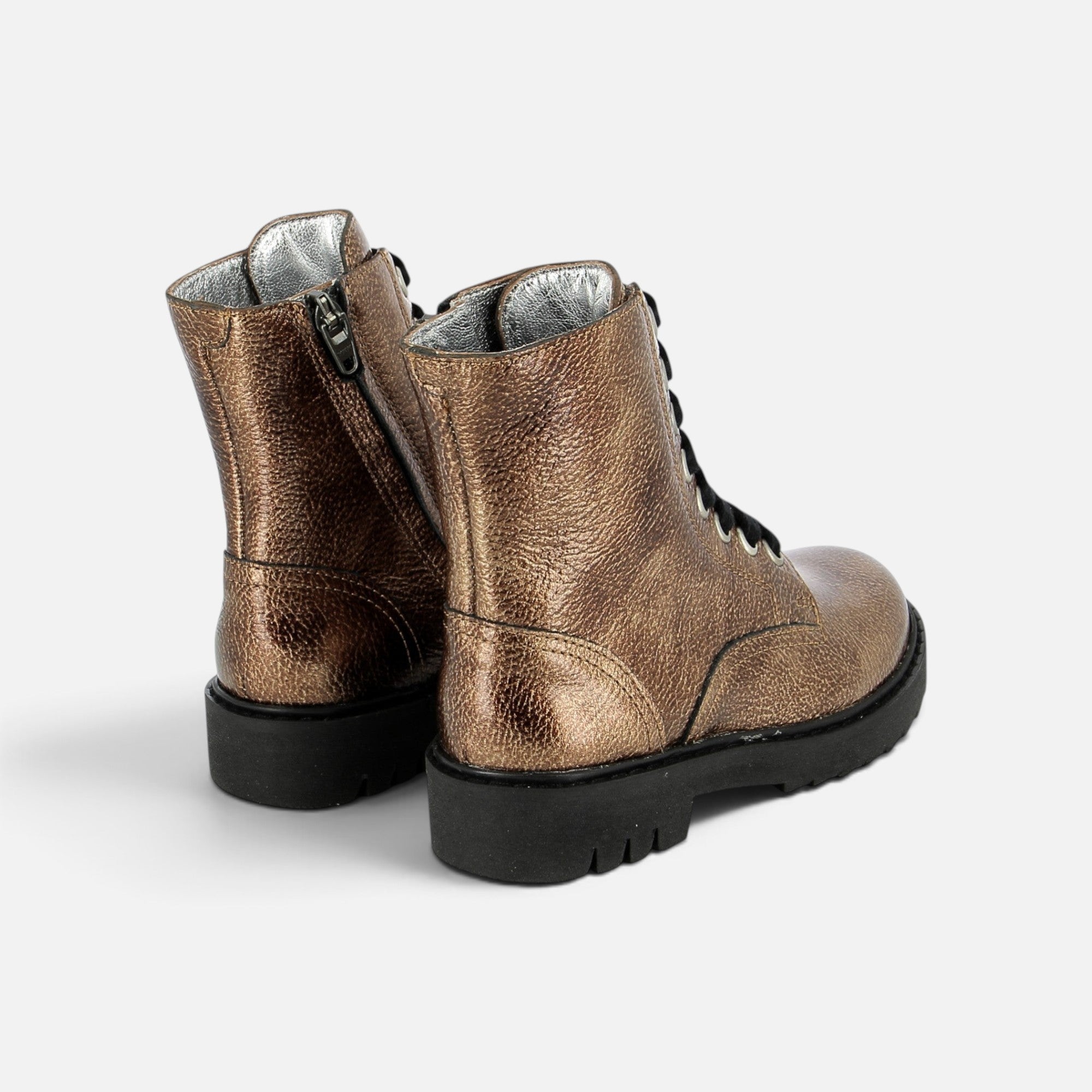 pom-d-api-sid-ranger-boots-fille-cuivre-sabbia-semelle-noire image 5
