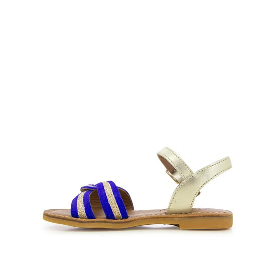 shoo-pom-lazar-sun-sandale-grande-pointure-velours-bleu-m-tallis image 4