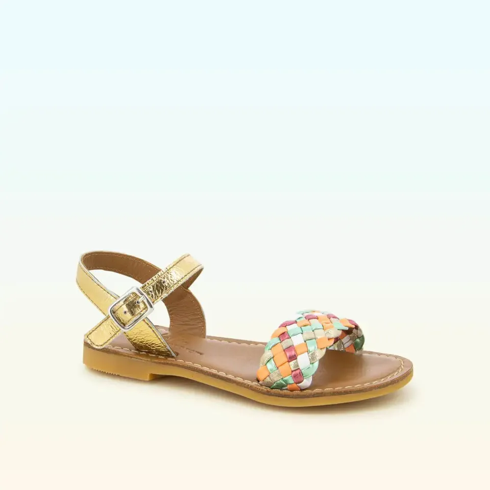 shoo-pom-kate-lazar-sandale-grande-pointure-cuir-platine image 1