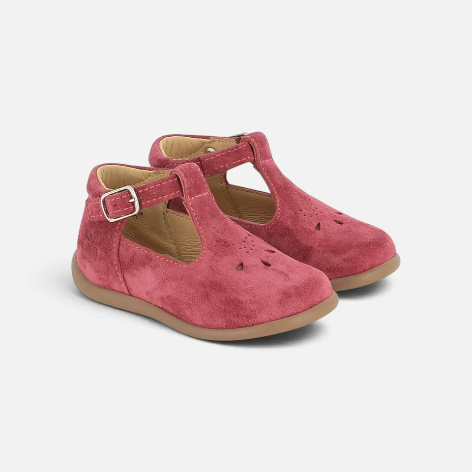 pom-d-api-stand-up-salom-premiers-pas-fille-velours-cherry-boucle image 1