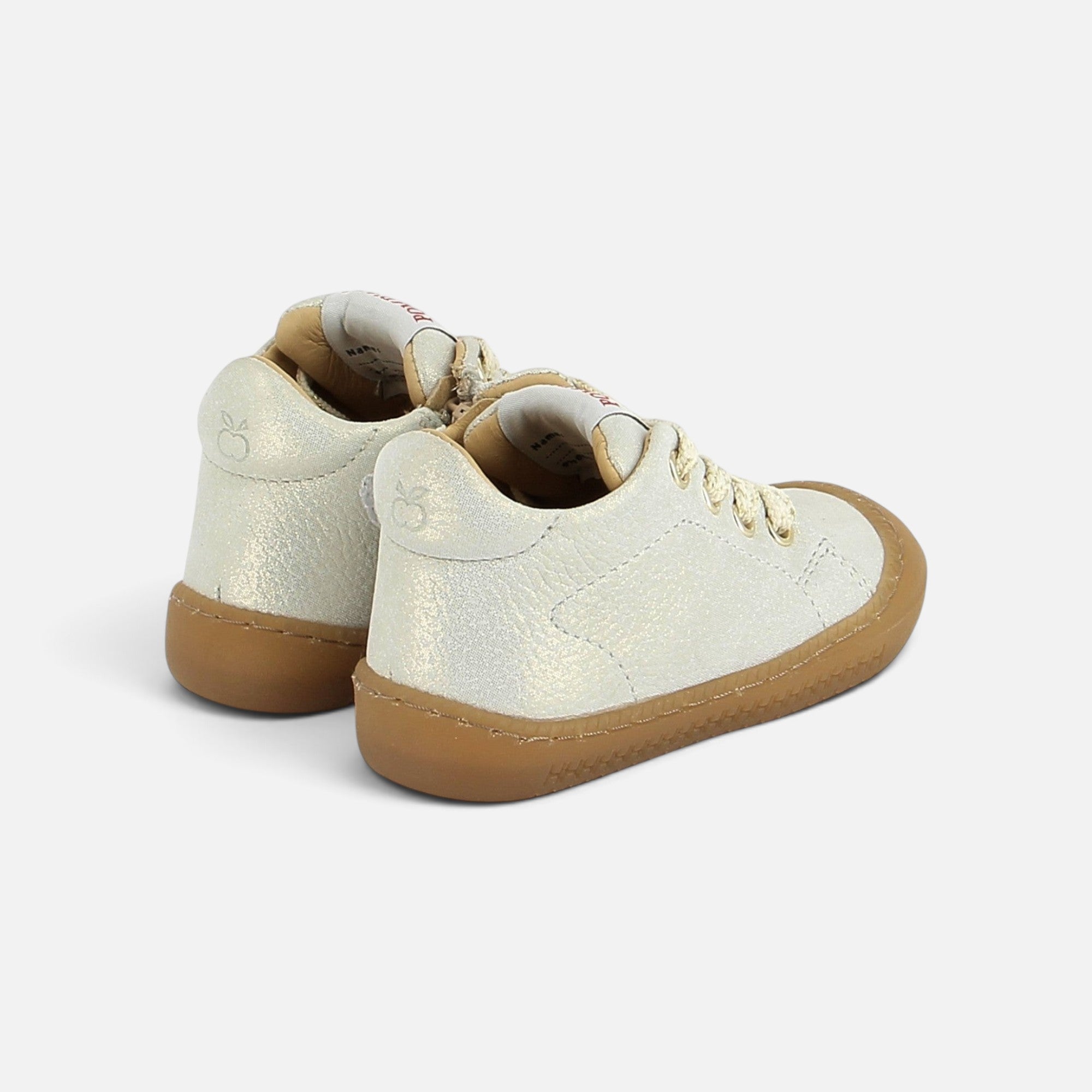 pom-d-api-yaka-walk-baskets-premiers-pas-fille-blanc-neve image 2