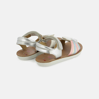 shoo-pom-goa-hart-sandale-cuir-enfant-zilver-multi image 3