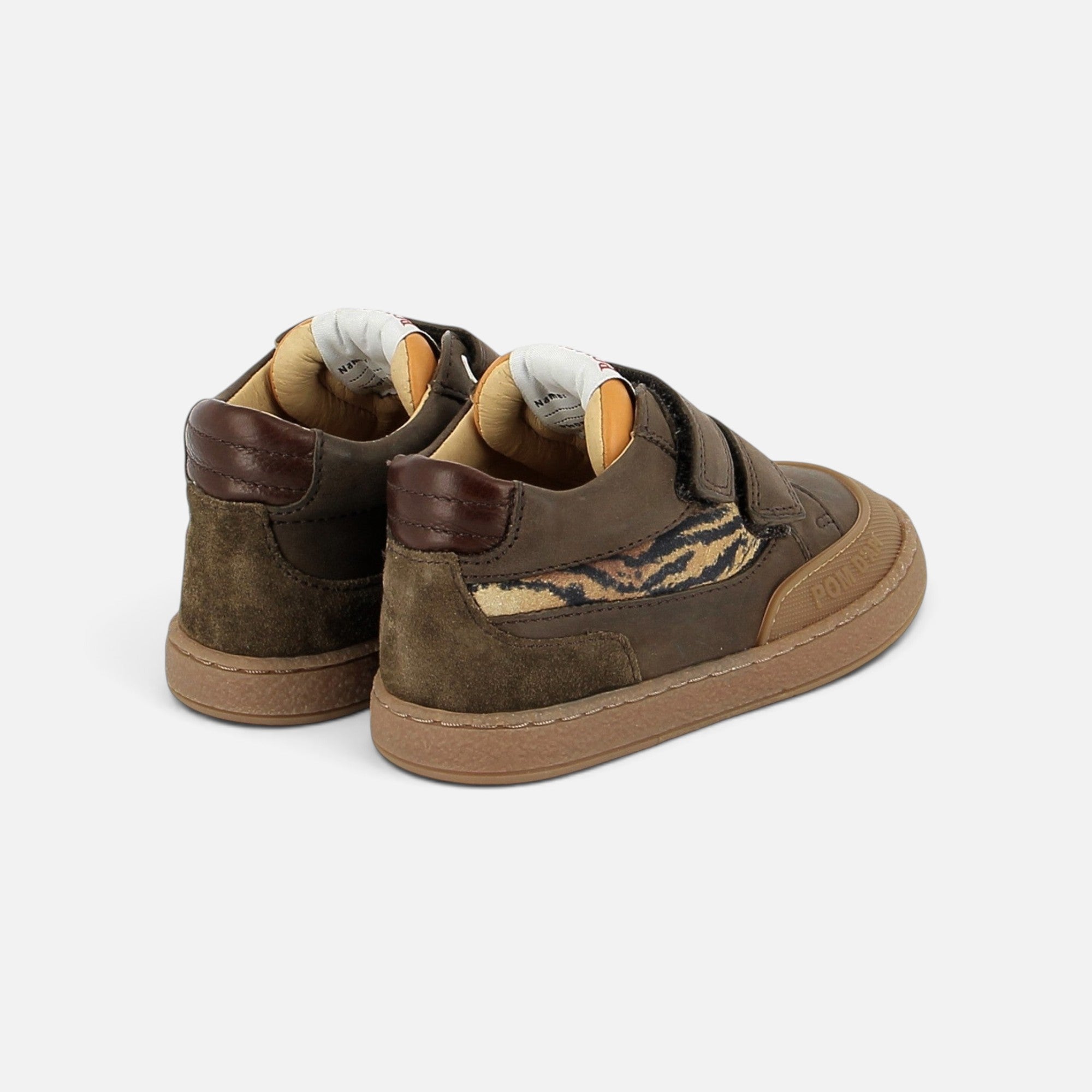 pom-d-api-mousse-backy-basket-enfant-brun-multi-kentuky-safari image 2