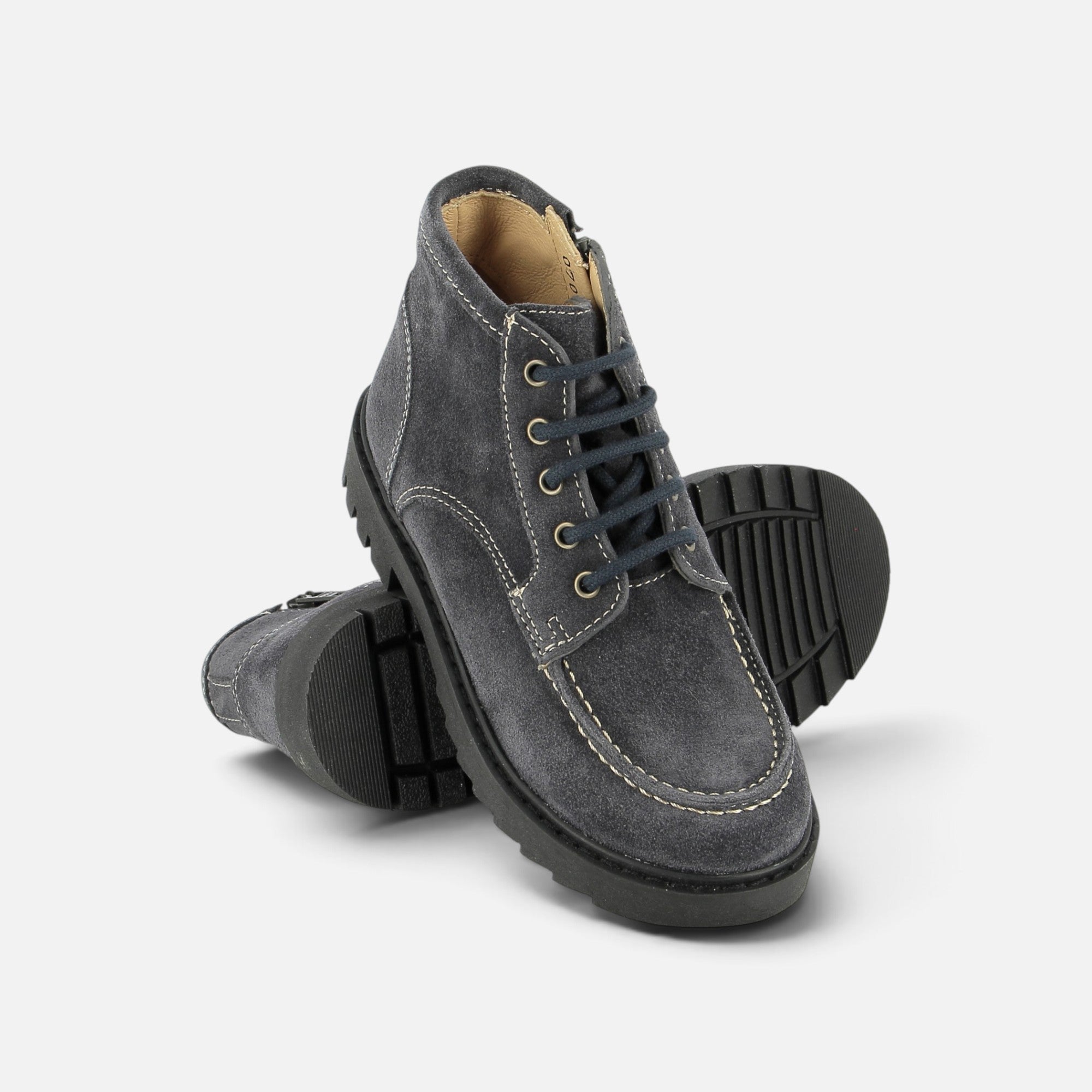 pom-d-api-sid-lace-plato-boots-ranger-coal-semelle-noire image 2