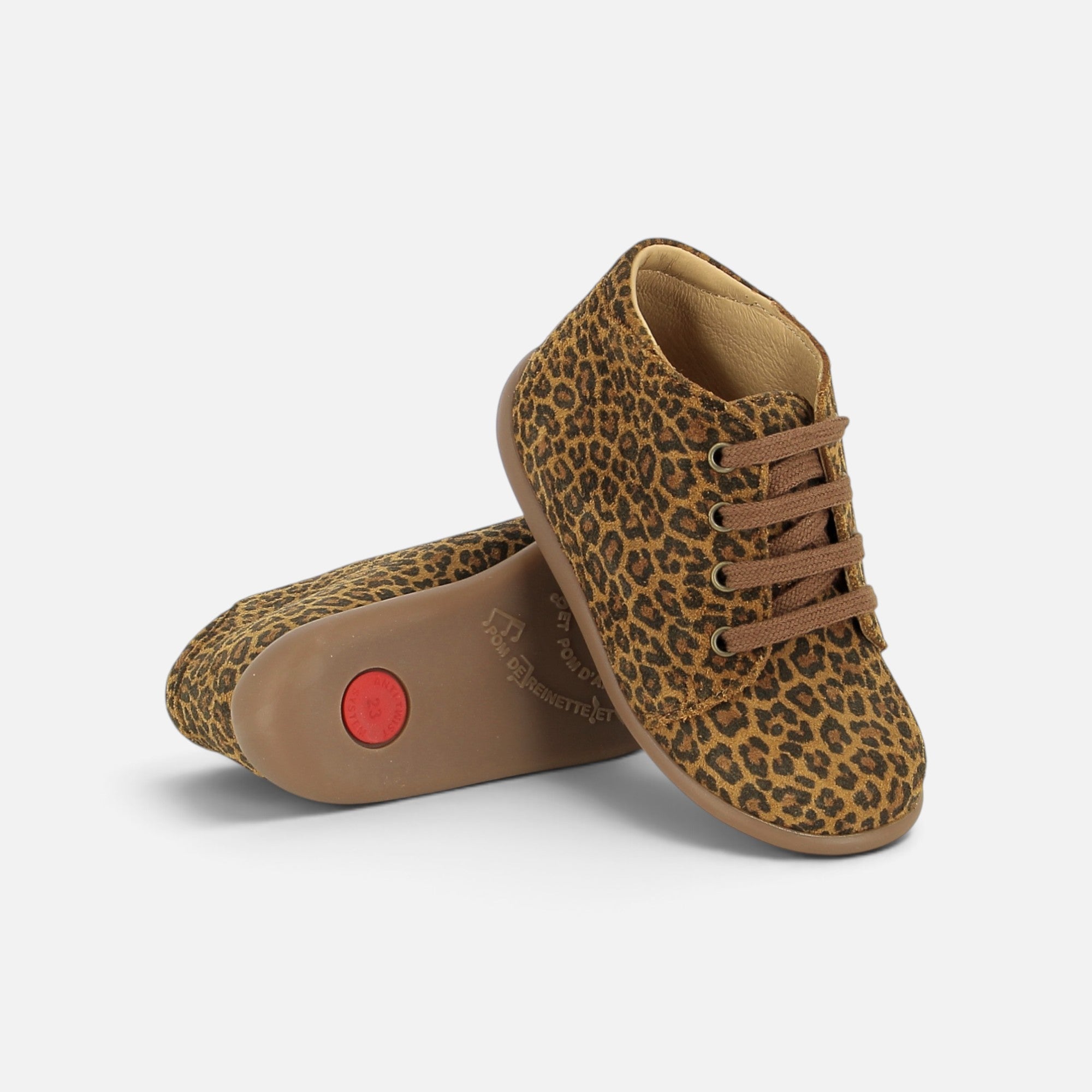 pom-d-api-stand-up-bottine-baby-leo-naturel image 3