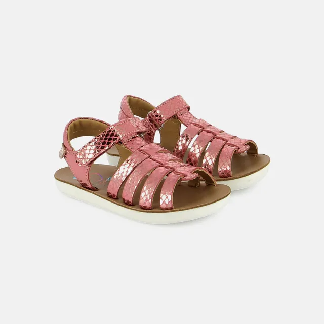 shoo-pom-goa-spart-sandale-cuir-lukaa-cerise image 1