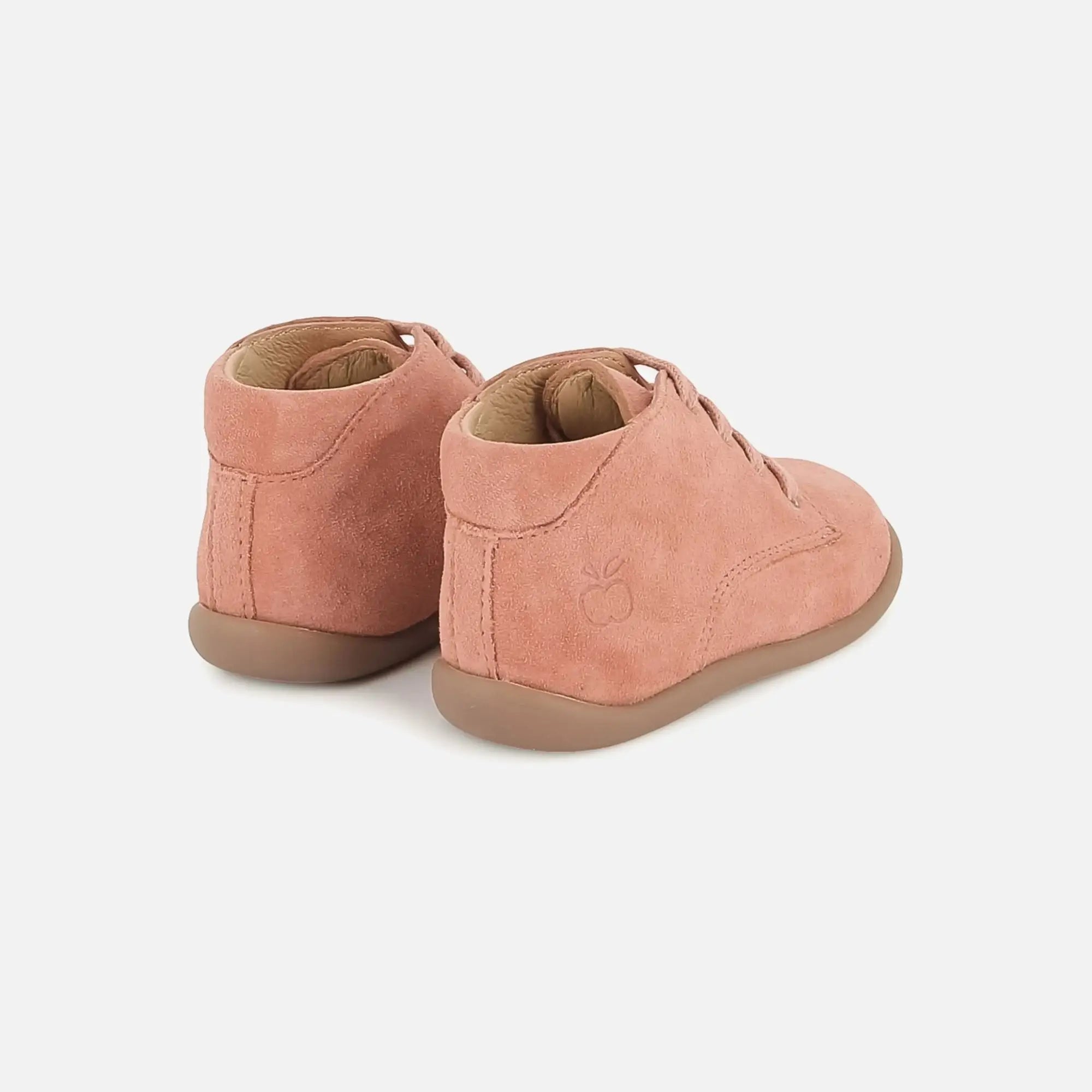 pom-d-api-stand-up-derby-boots-premiers-pas-velours-rose-cameo image 3