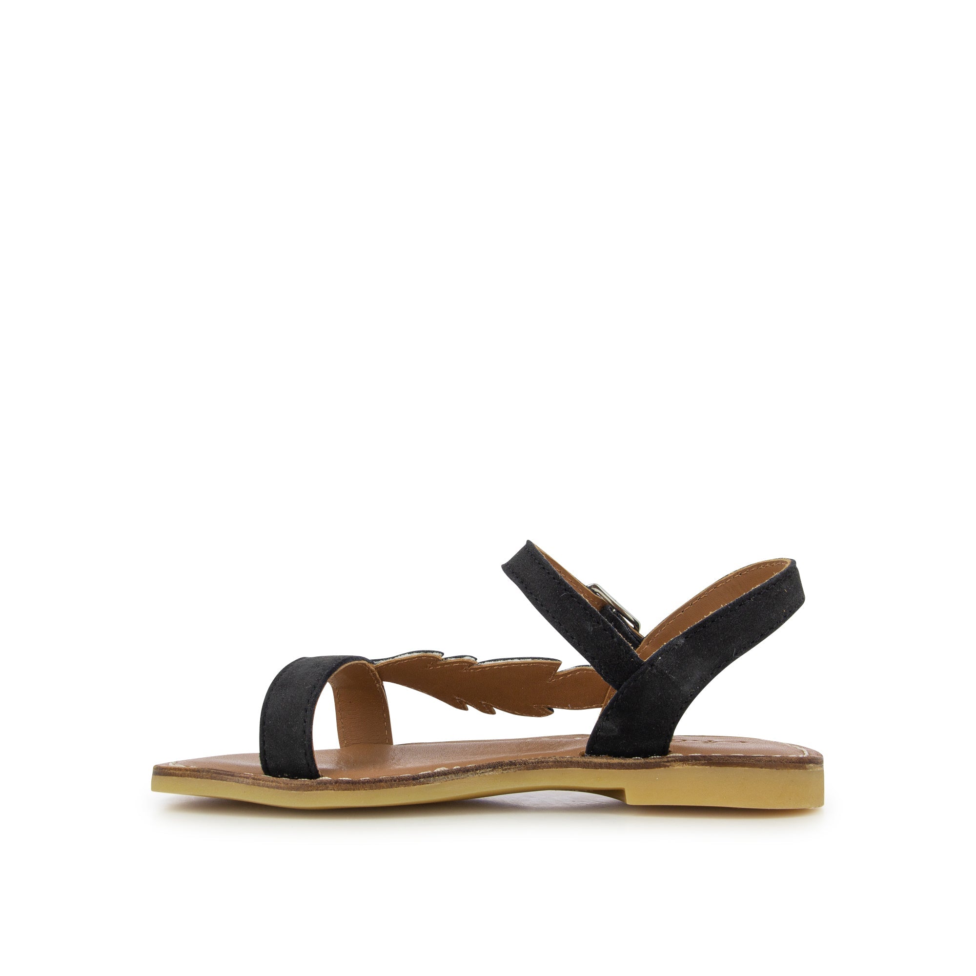 shoo-pom-lazar-feather-sandale-grande-pointure-cuir-noir image 4