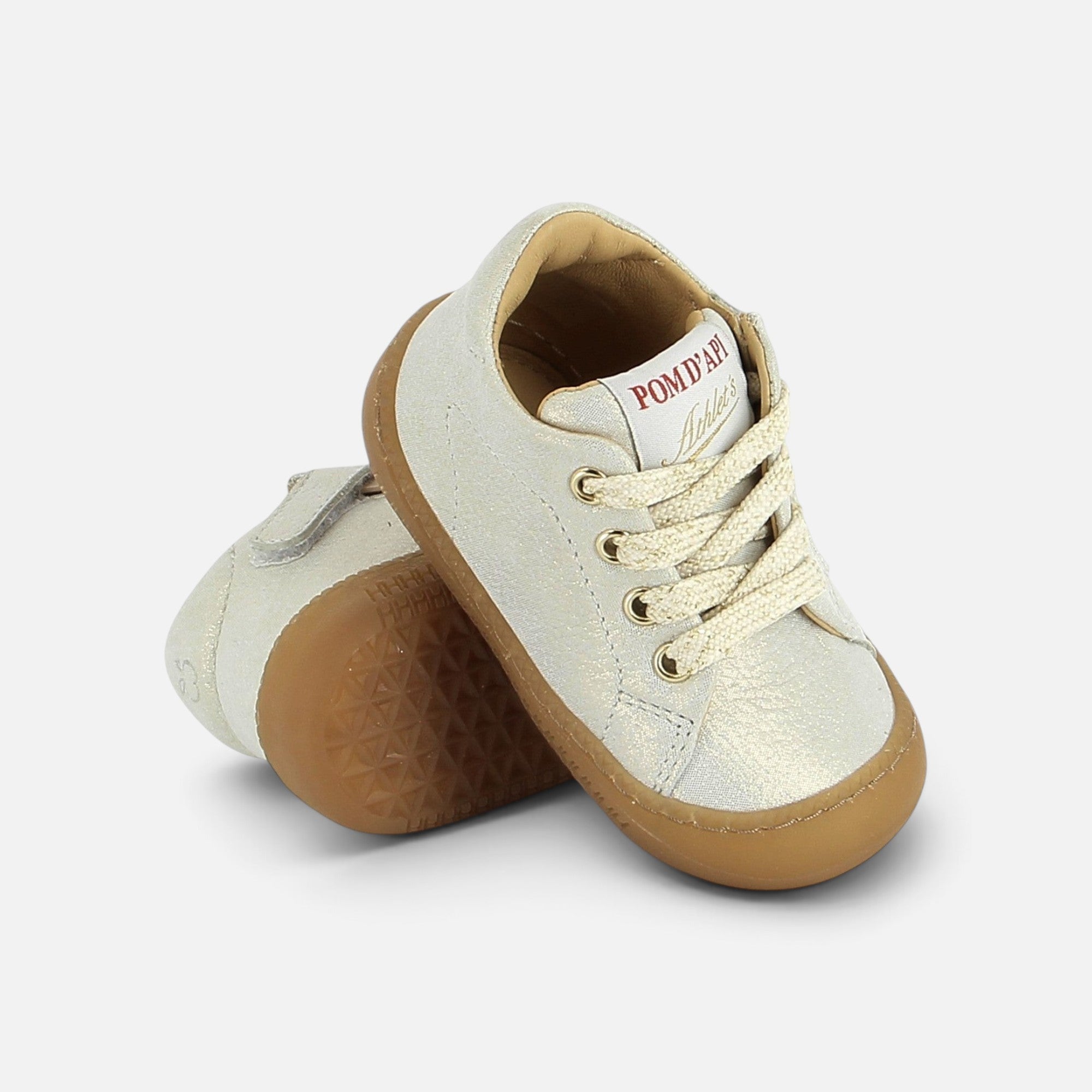 pom-d-api-yaka-walk-baskets-premiers-pas-fille-blanc-neve image 3