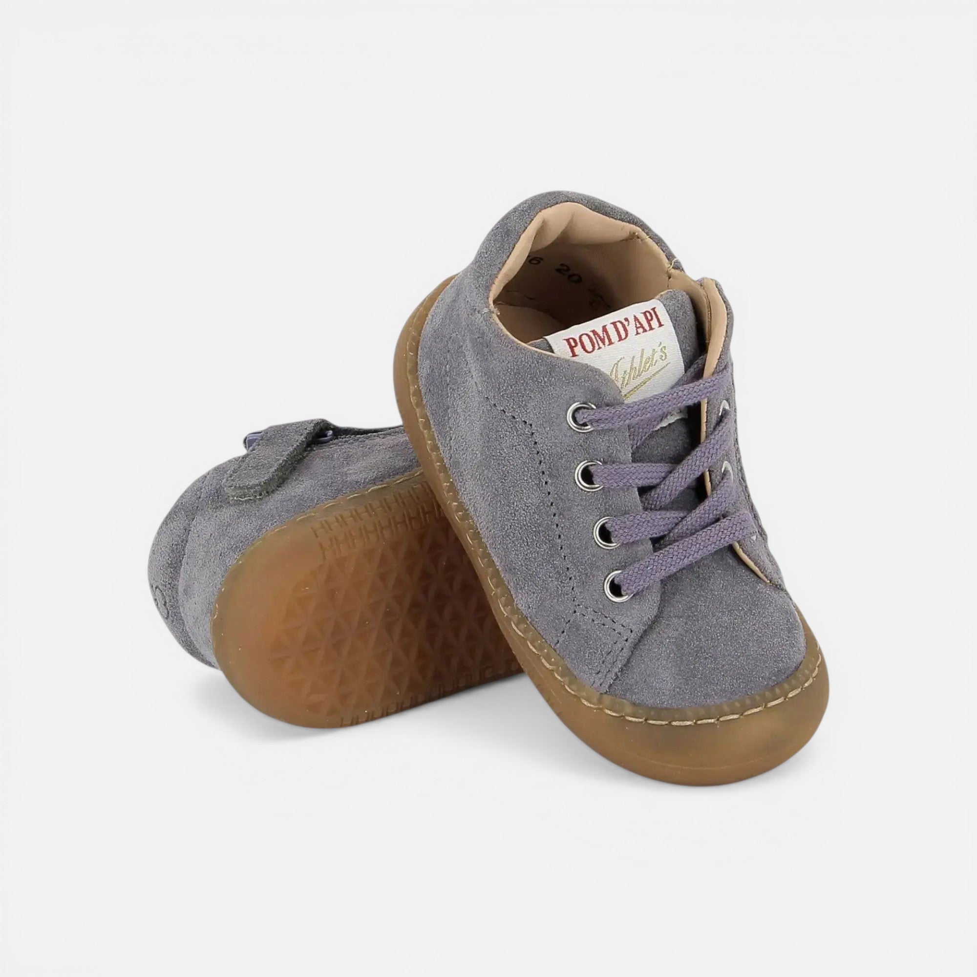 pom-d-api-yaka-walk-barefoot-velours-lavanda-violet image 2