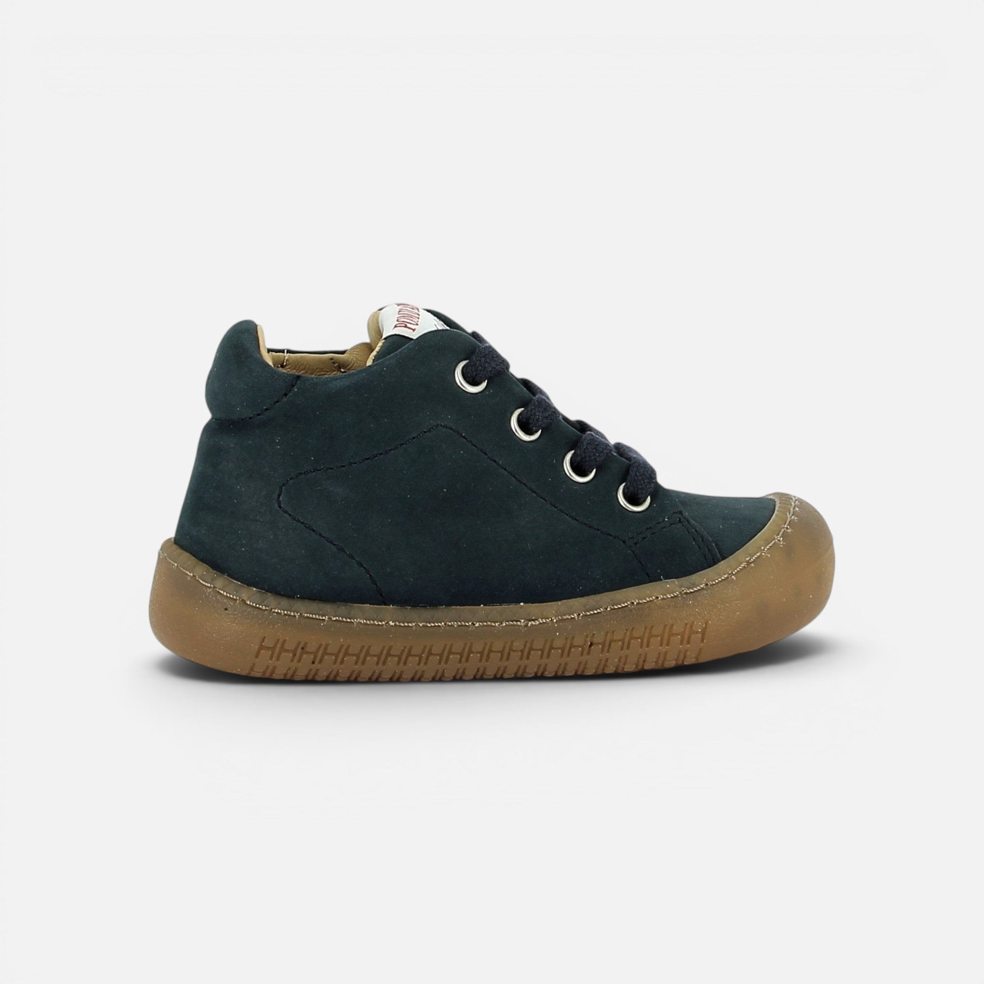 pom-d-api-yaka-walk-nubuck-navy-gar-on-barefoot image 4