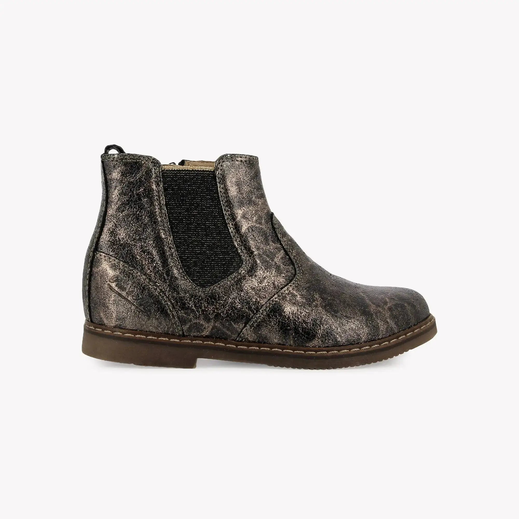 pom-d-api-city-jodzip-bottine-fille-cuir-iris-noir image 4