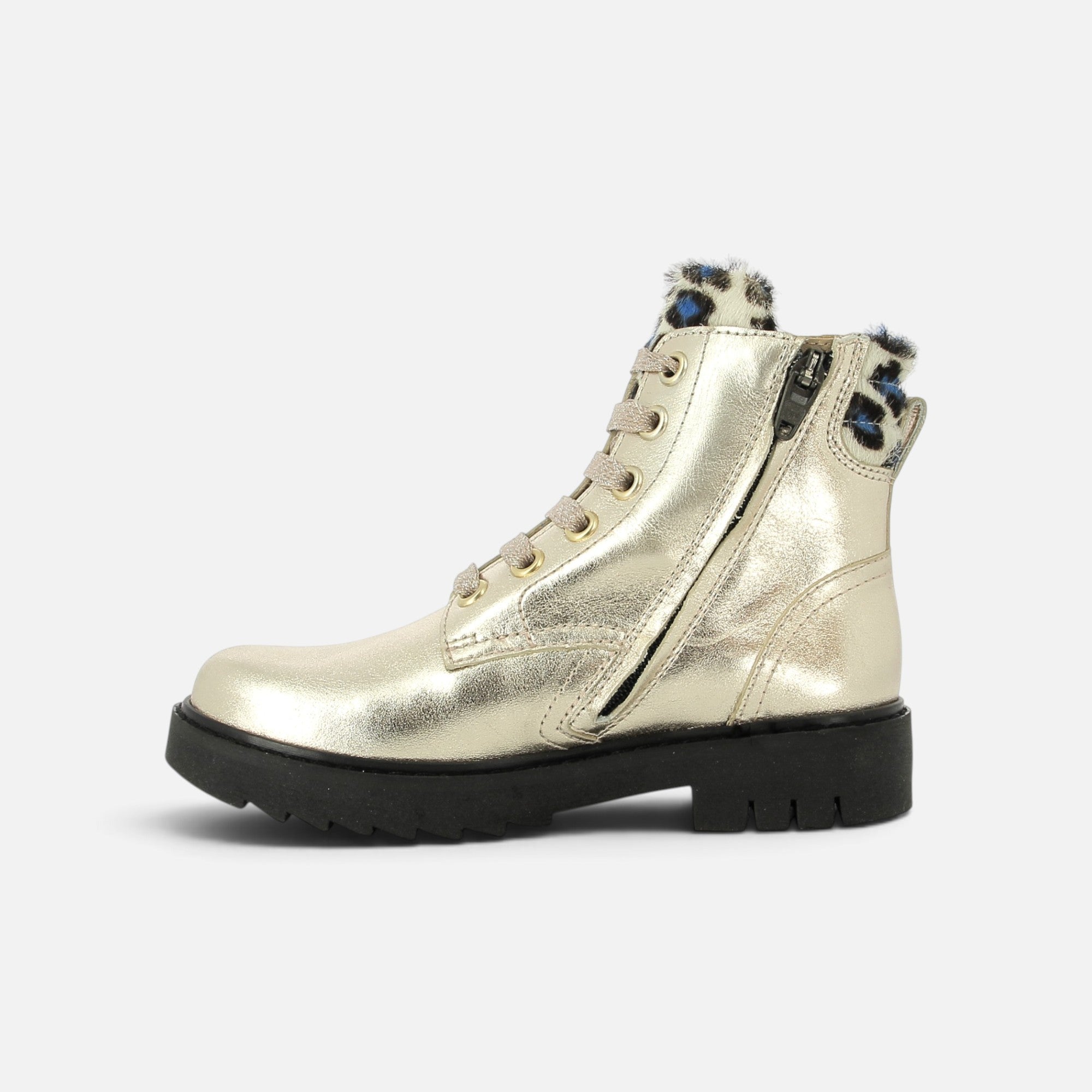 pom-d-api-sid-hi-bike-boots-montantes-fille-platine-semelle-noire image 6