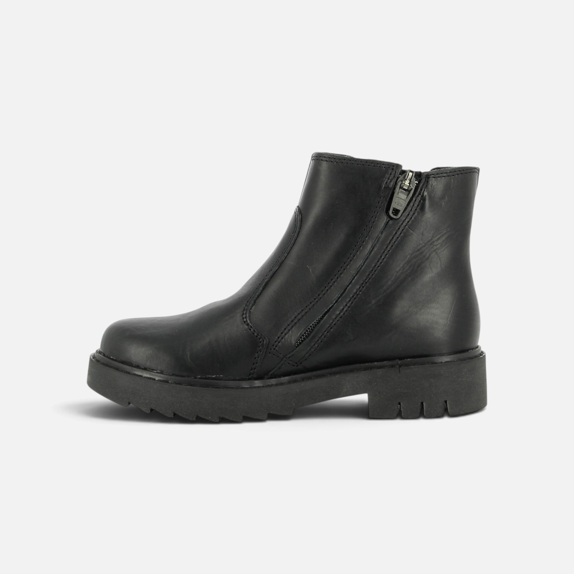 pom-d-api-sid-jodzip-boots-enfant-nappa-noir-semelle-noire image 5