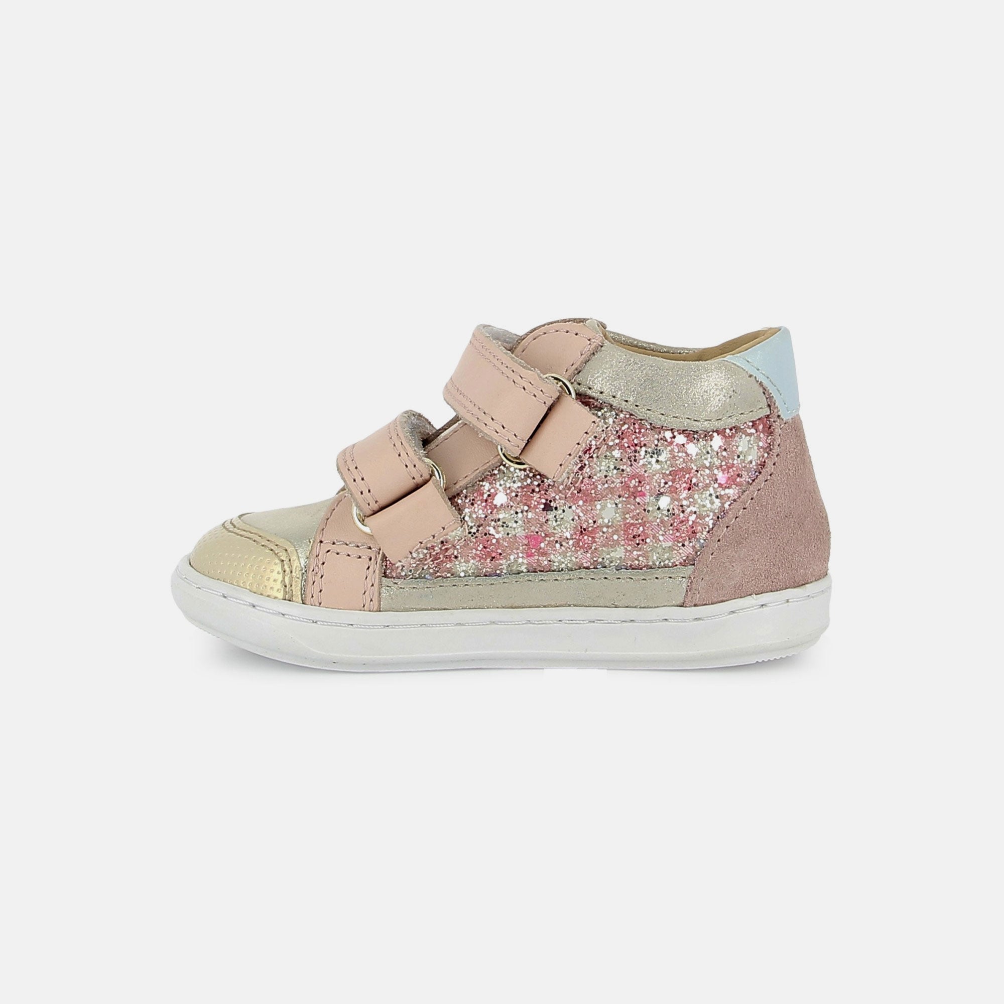 shoo-pom-bouba-easy-co-basket-premiers-pas-multi-glitter image 2