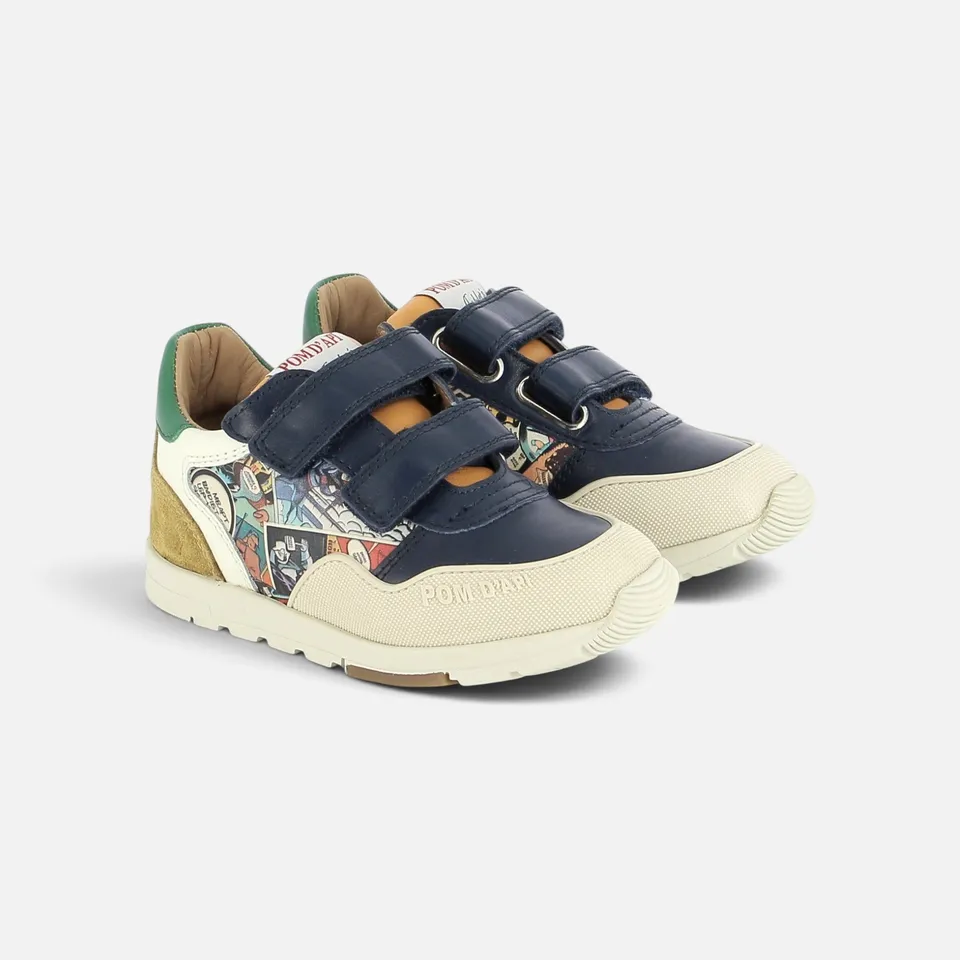 pom-d-api-pouss-race-bump-basket-scratch-gar-on-marine-multi-nappa image 1