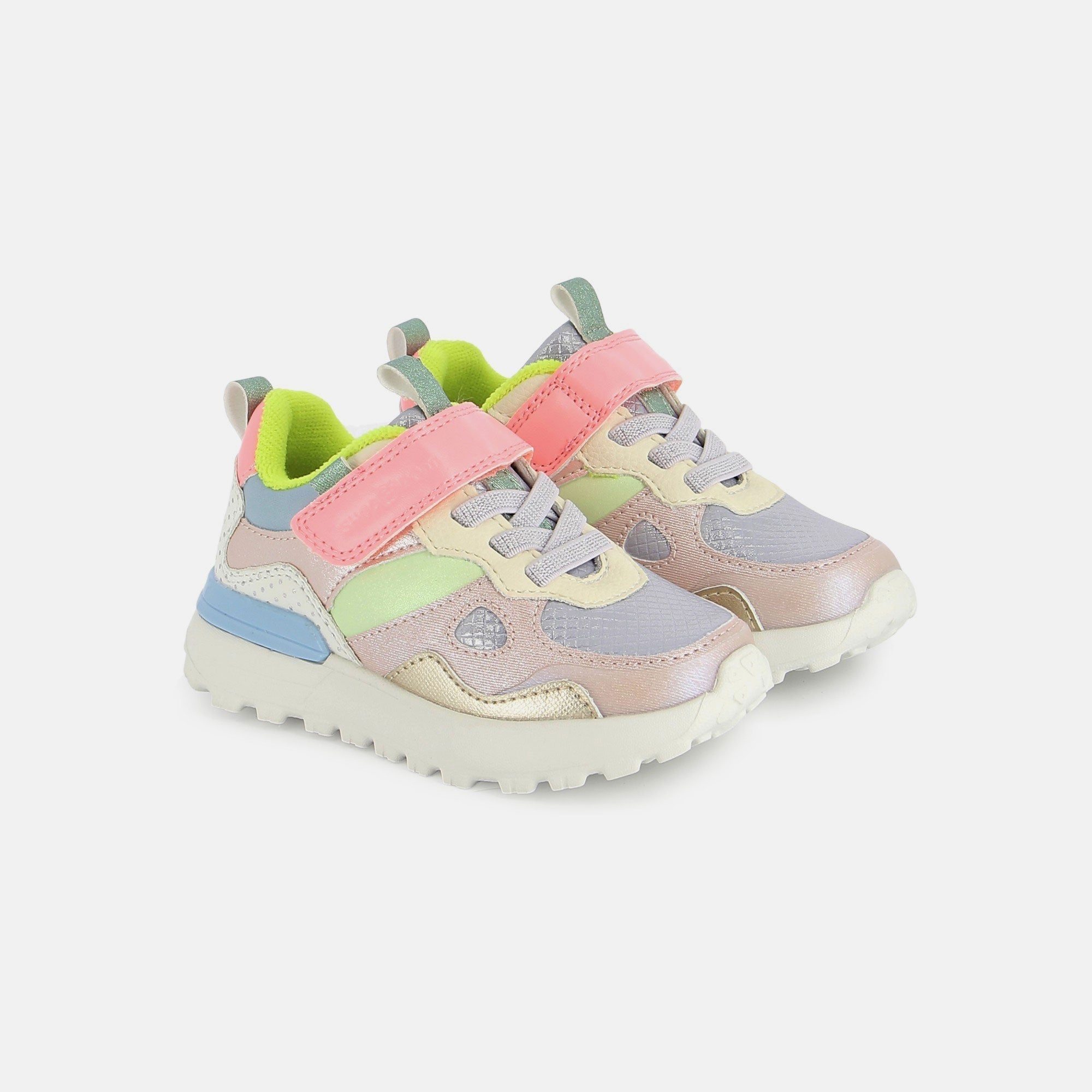 shoo-pom-joggy-scratch-baskets-enfant-multi-pastel image 2