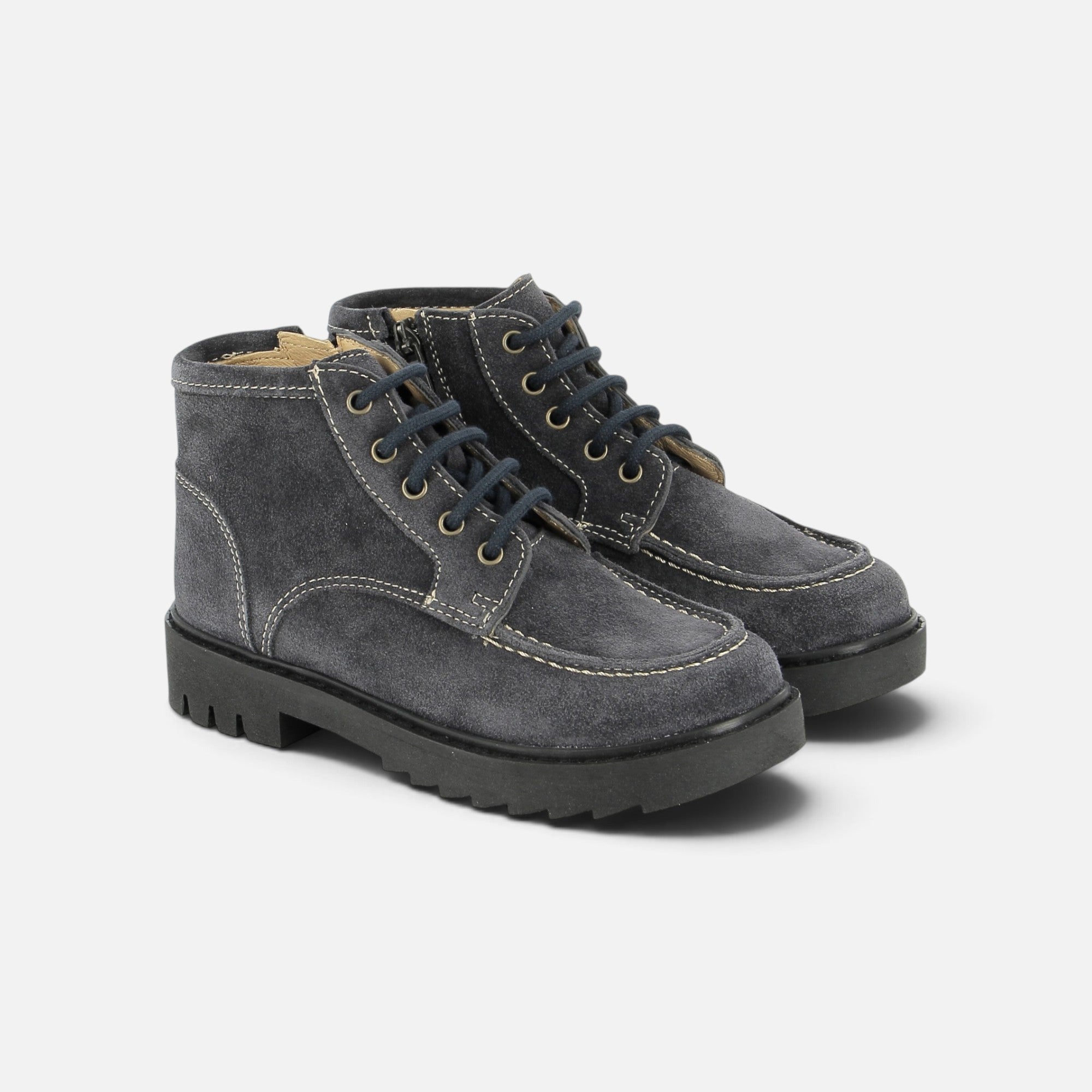 pom-d-api-sid-lace-plato-boots-ranger-coal-semelle-noire image 1