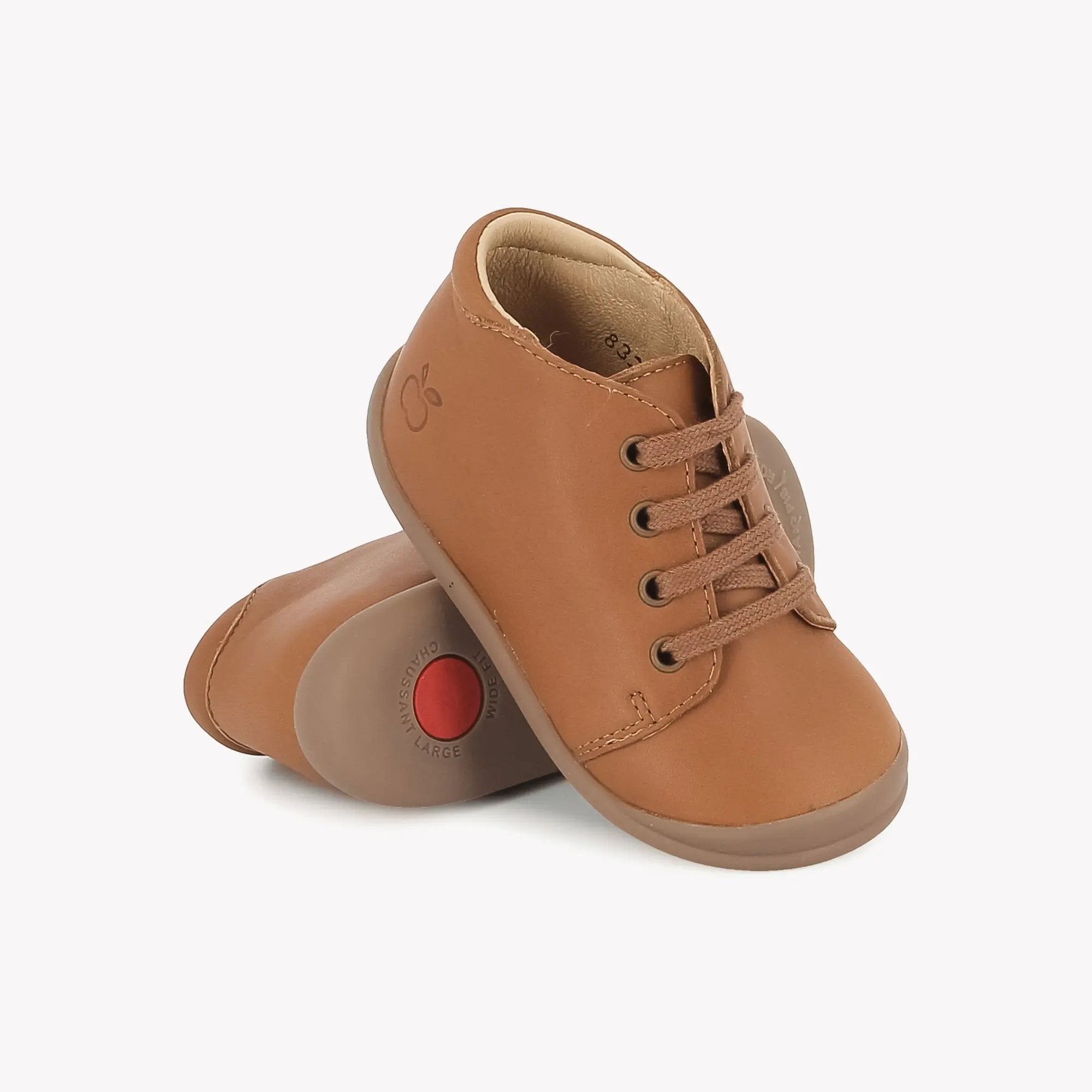 pom-d-api-flex-up-bottine-bottillons-gar-on-cuir-camel image 2