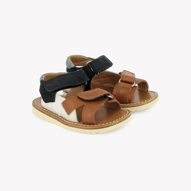 pom-d-api-waff-jimy-sandale-gar-on-cuero-crema-marine image 1