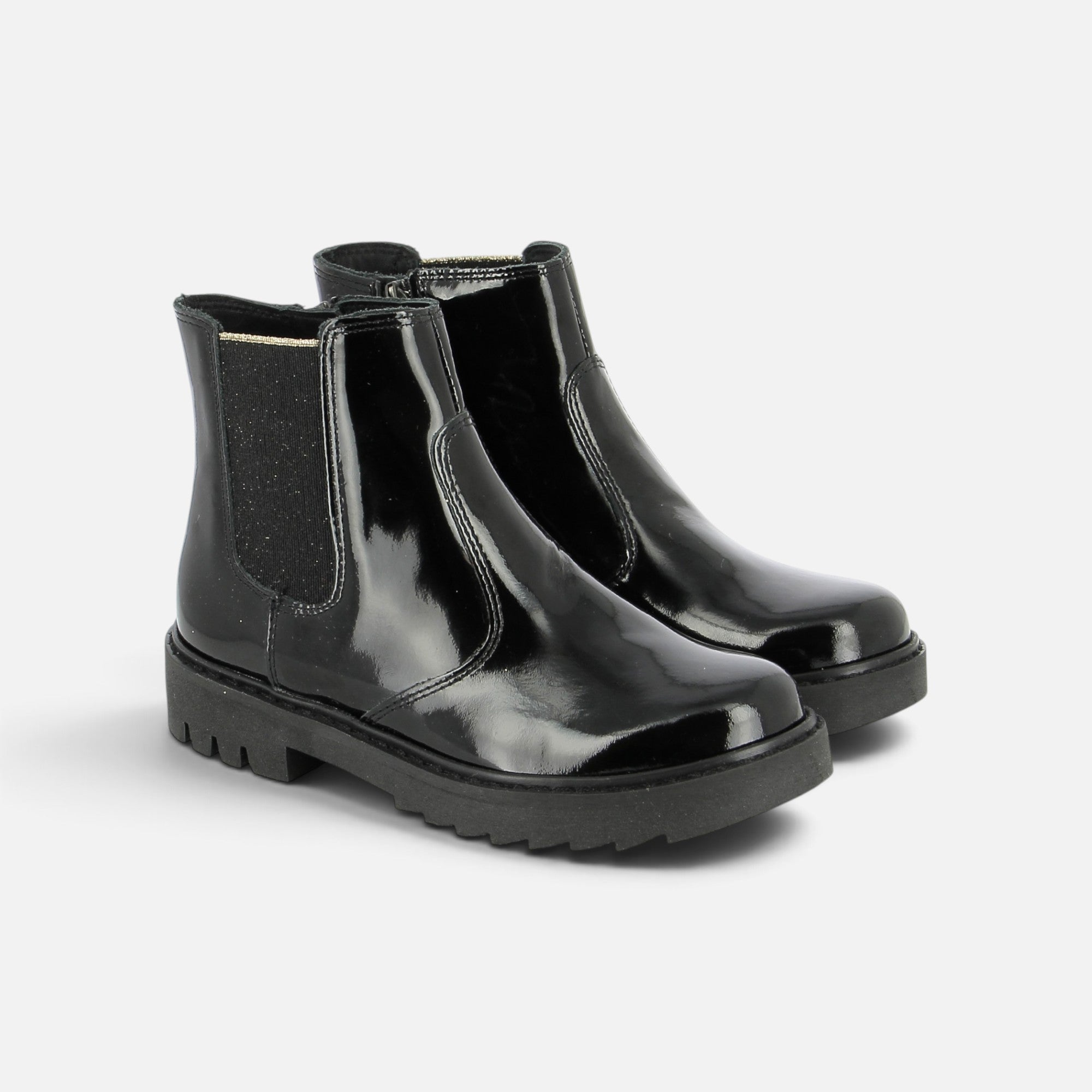 pom-d-api-sid-jodzip-boots-vernis-noir image 1