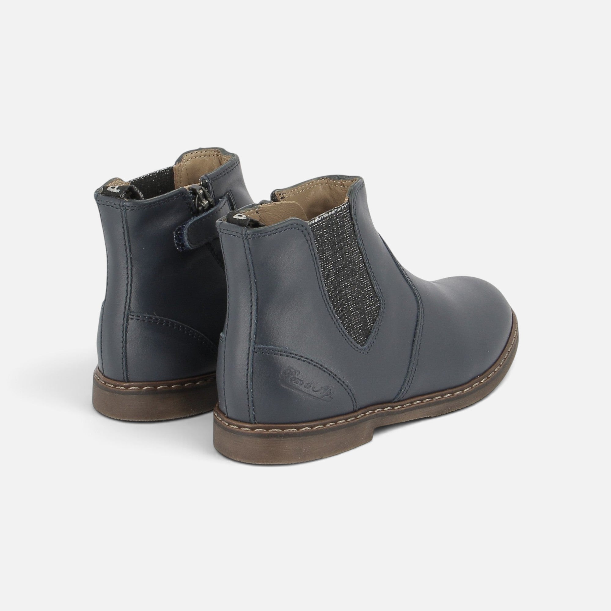 pom-d-api-city-jodzip-bottines-fille-marine image 2