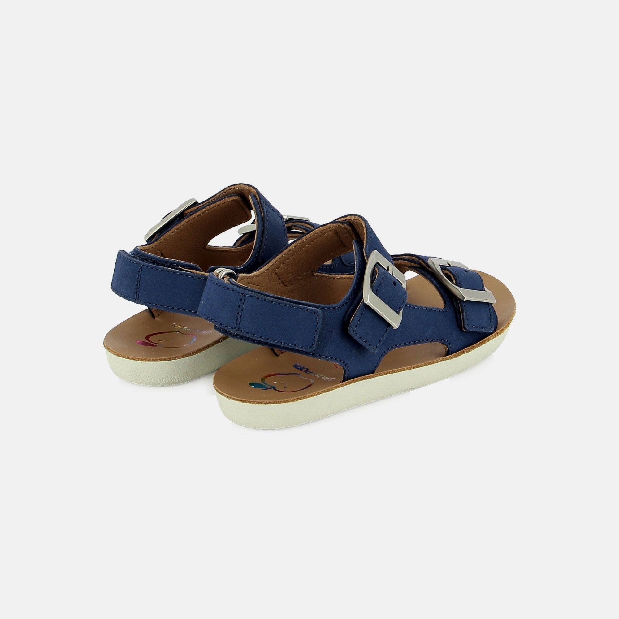 shoo-pom-goa-back-easy-sandales-enfant-cuir-twilight-nubuck image 3