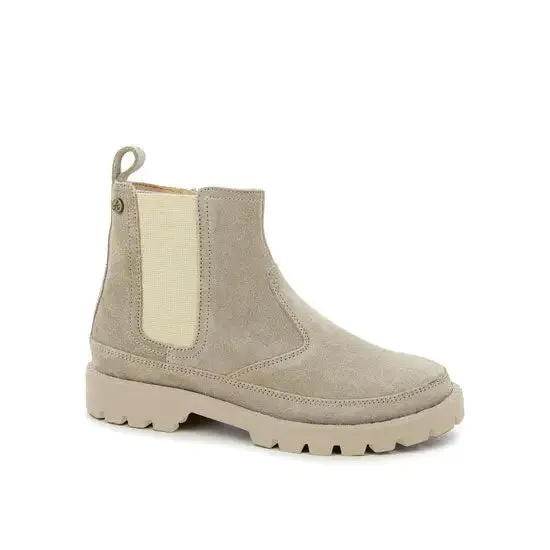 shoo-pom-misty-fox-boots-montante-enfant-su-de-beige image 1