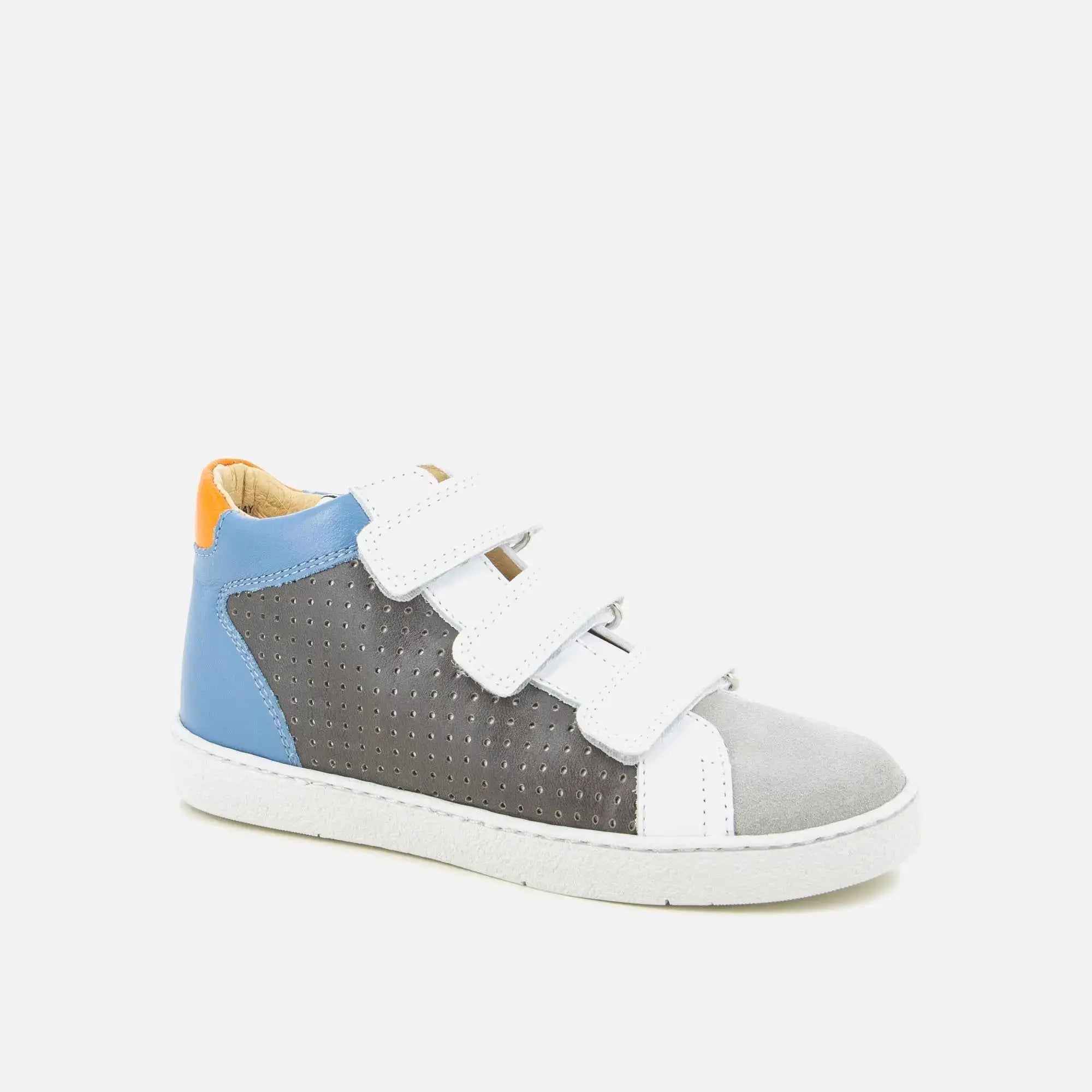 pom-d-api-top-easy-clay-sneaker-montante-enfant-gris-multicolore image 1