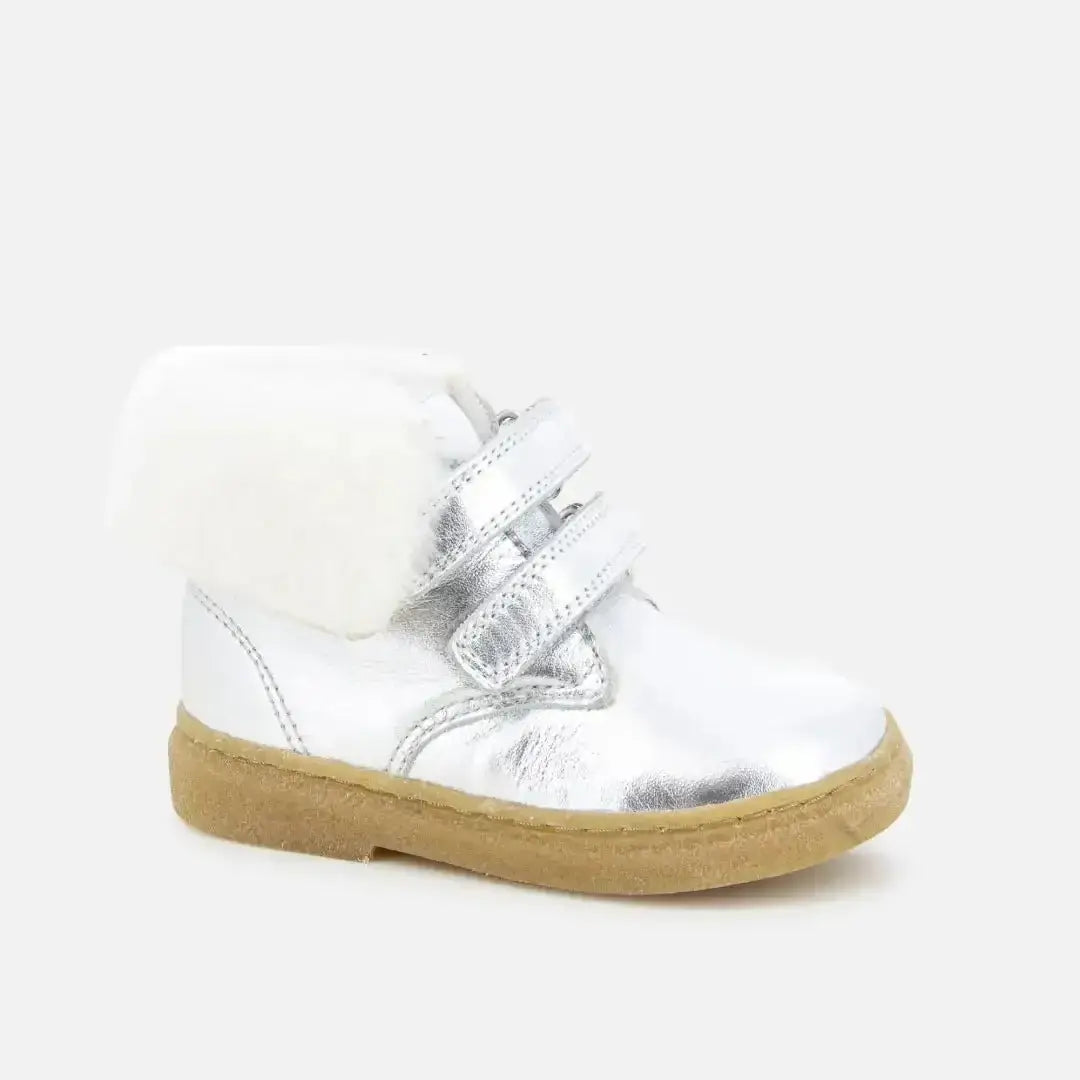 pom-d-api-trix-easy-fur-bottines-fille-argent image 1
