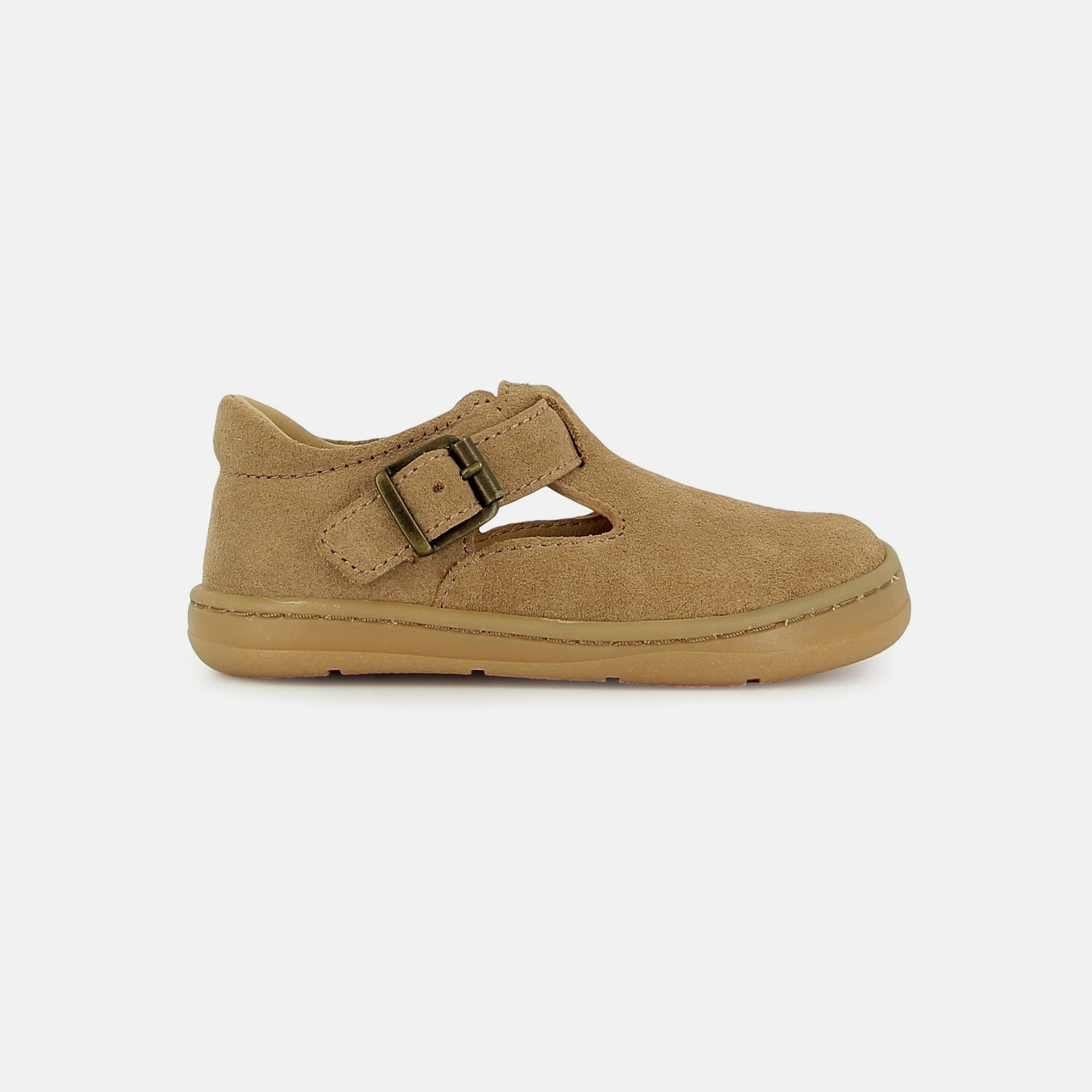shoo-pom-bare-clog-sabots-barefoot-b-b-velours-camel-light image 4